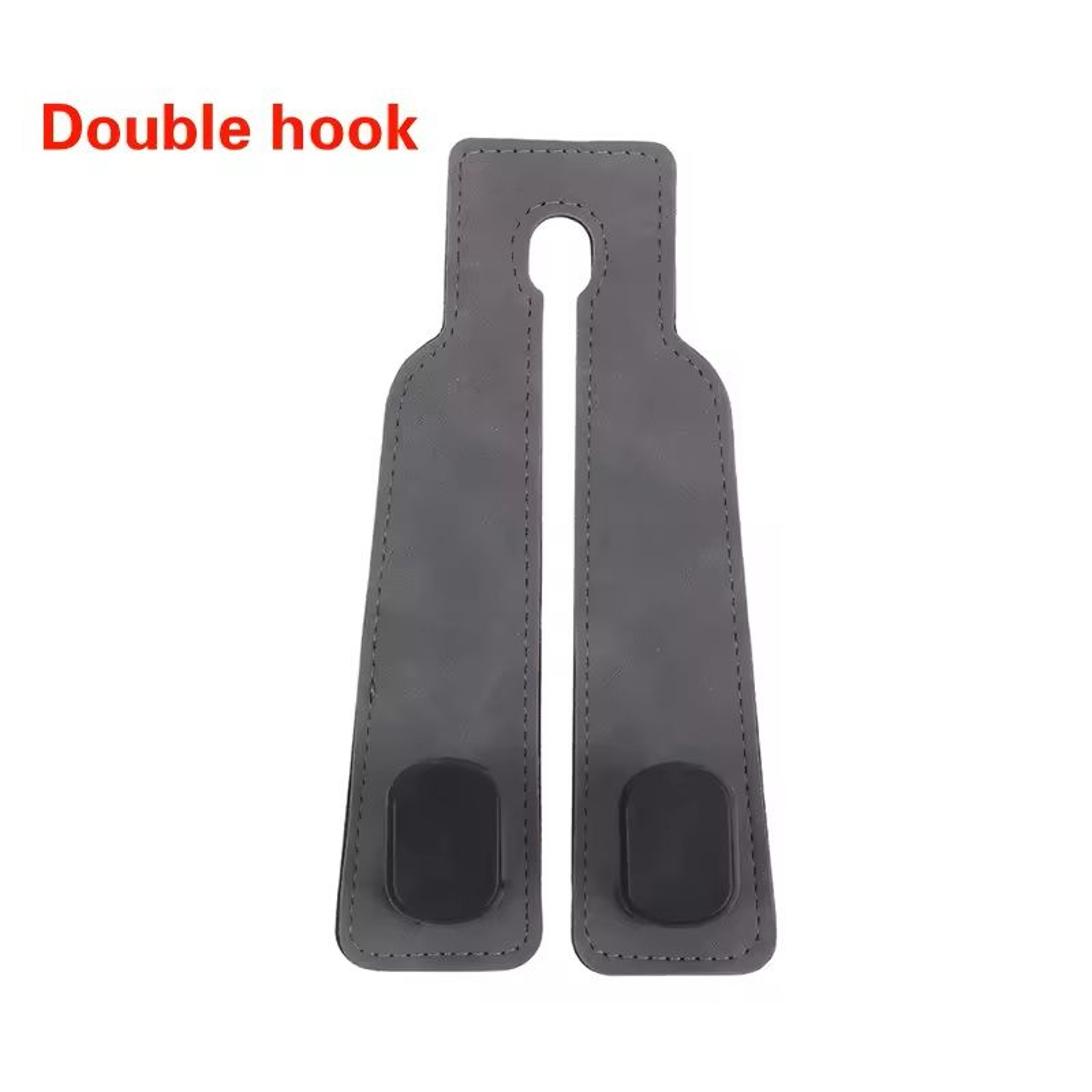 Premium Suede Car Headrest Hook  Universal LoadBearing Seat Back Organizer 3