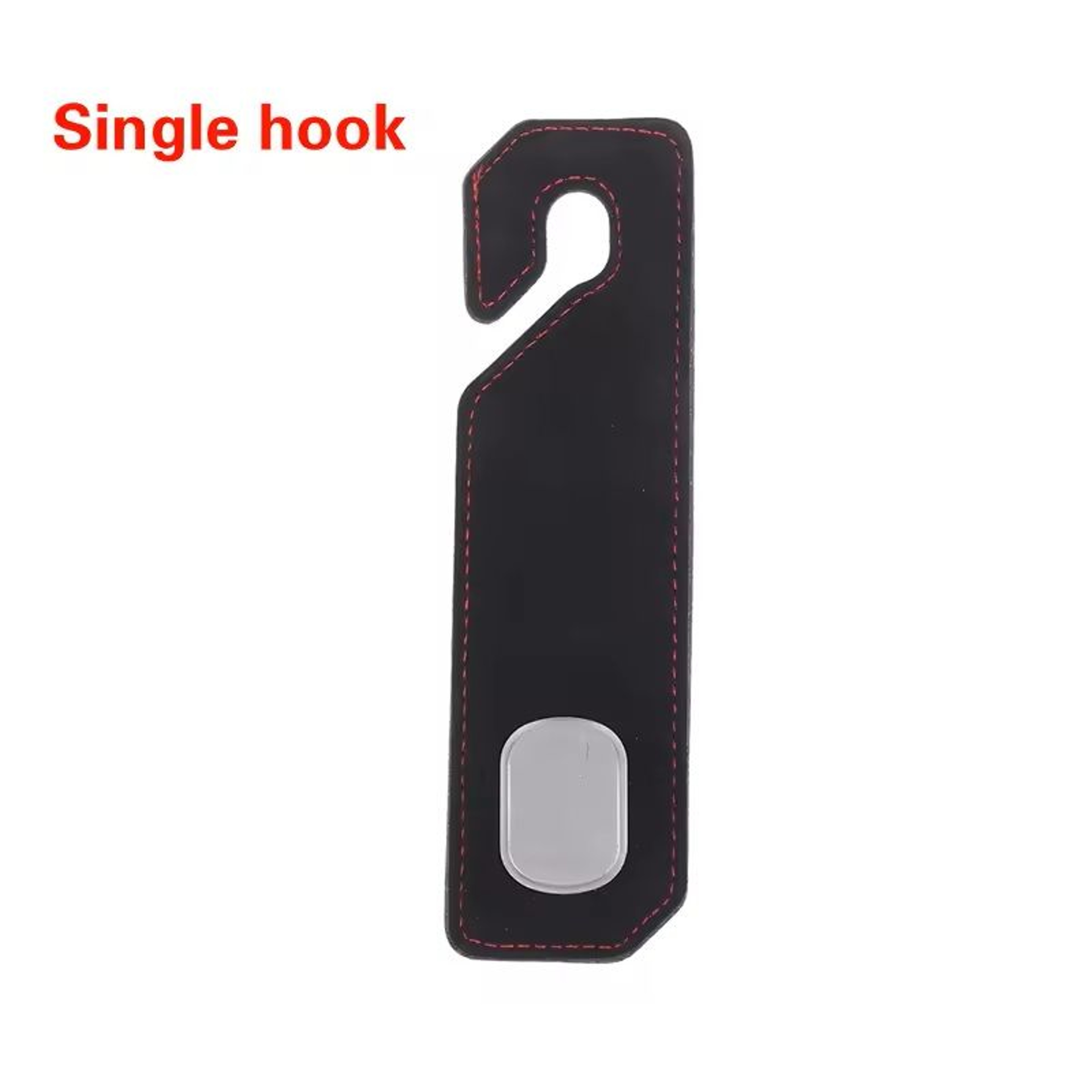 Premium Suede Car Headrest Hook  Universal LoadBearing Seat Back Organizer 5
