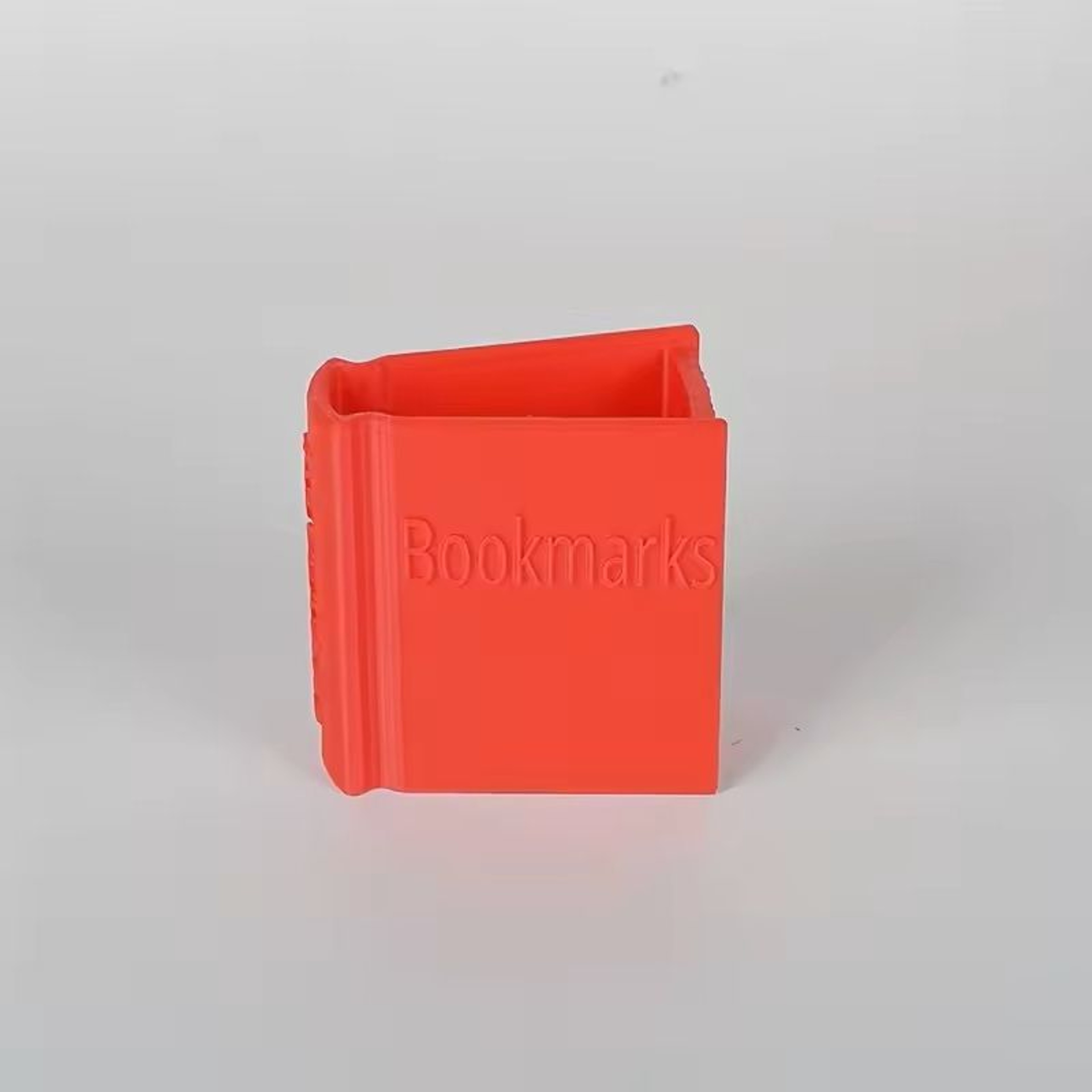 Book Shaped Bookmark Storage Box Multi Color Portable Organizer For Students And Office Desk 11