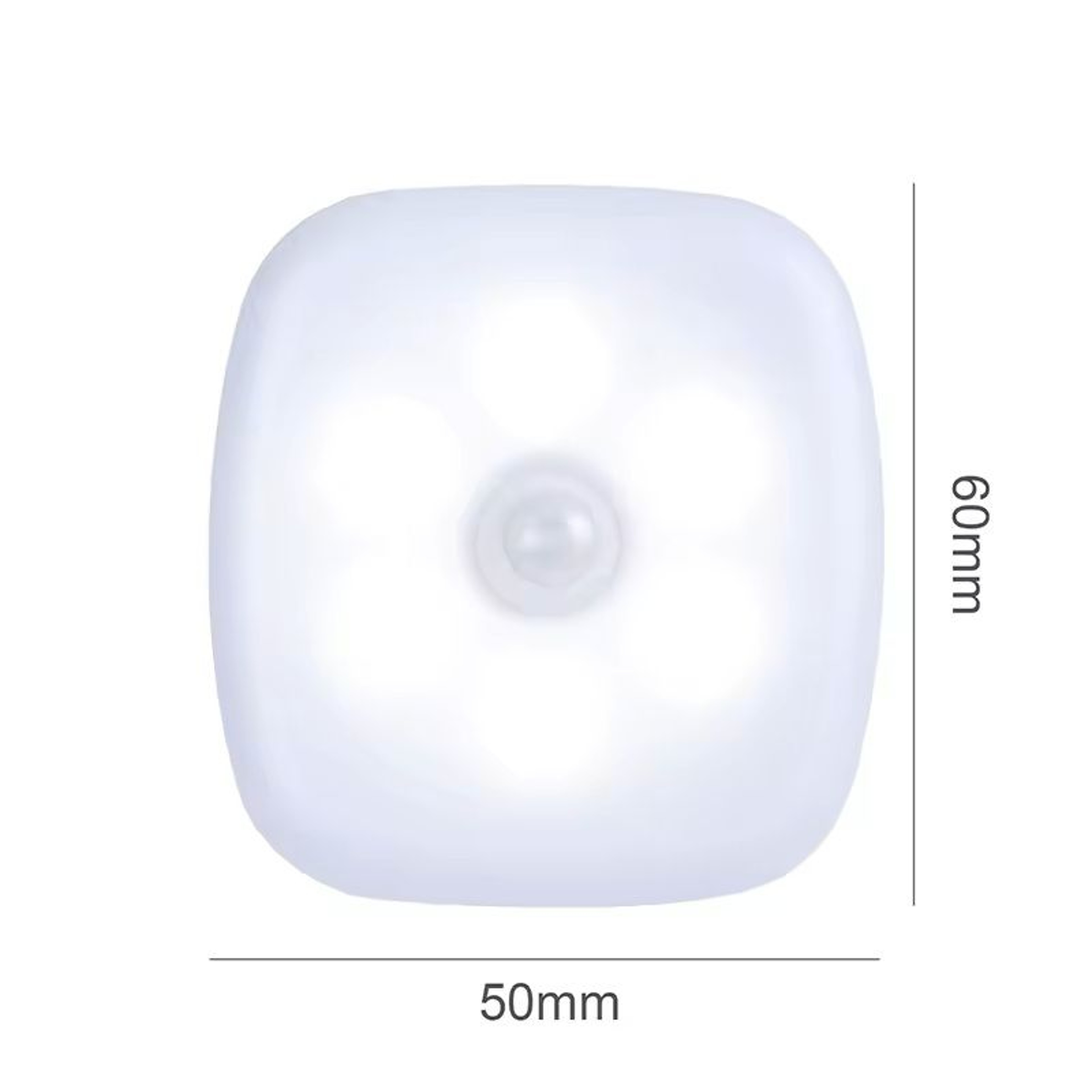 Wireless LED Motion Sensor Night Light EU Plug LED Night Lamp For Childrens Bedroom Bedside Table H 2