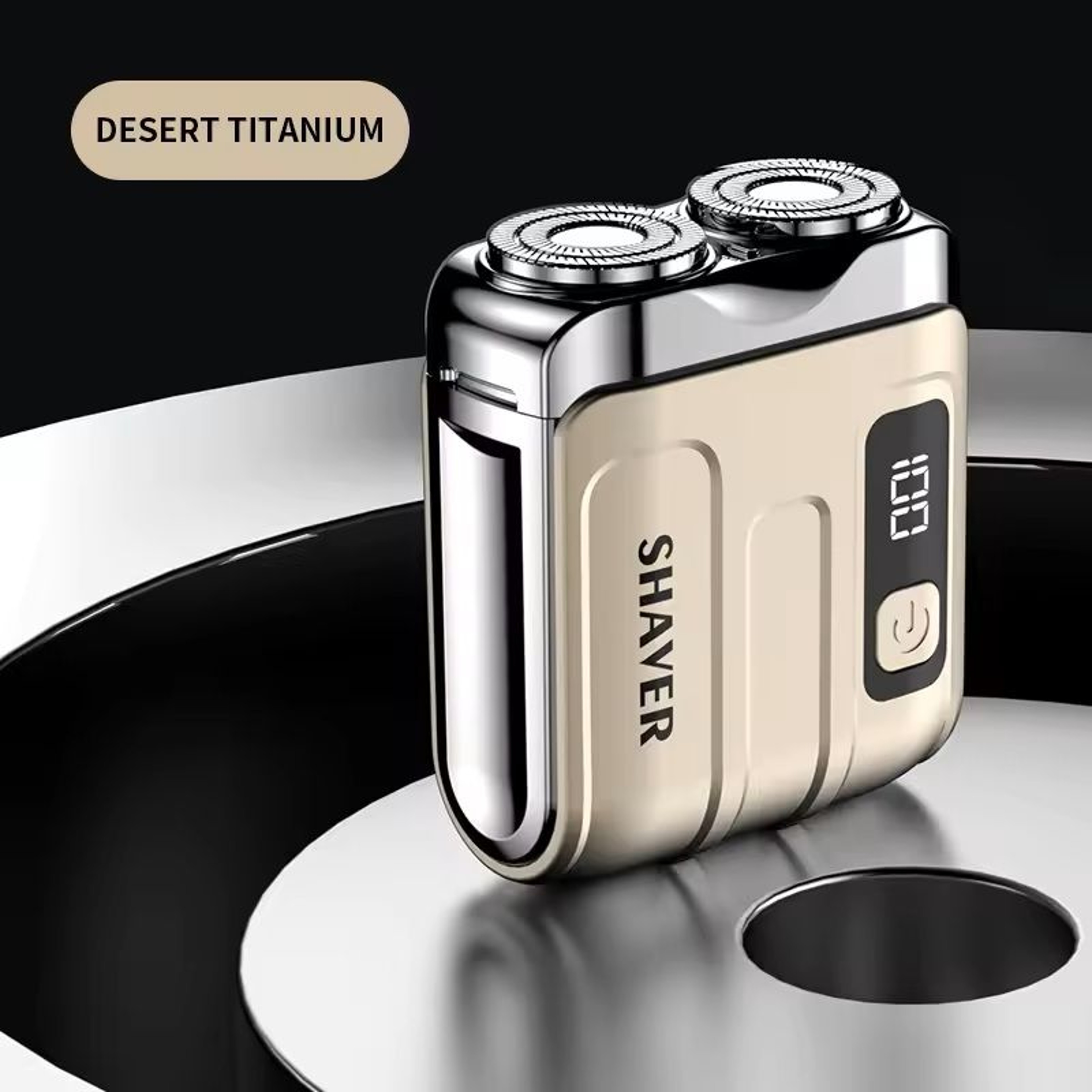 MiniSmart Rechargeable DualBlade Portable Shaver 14