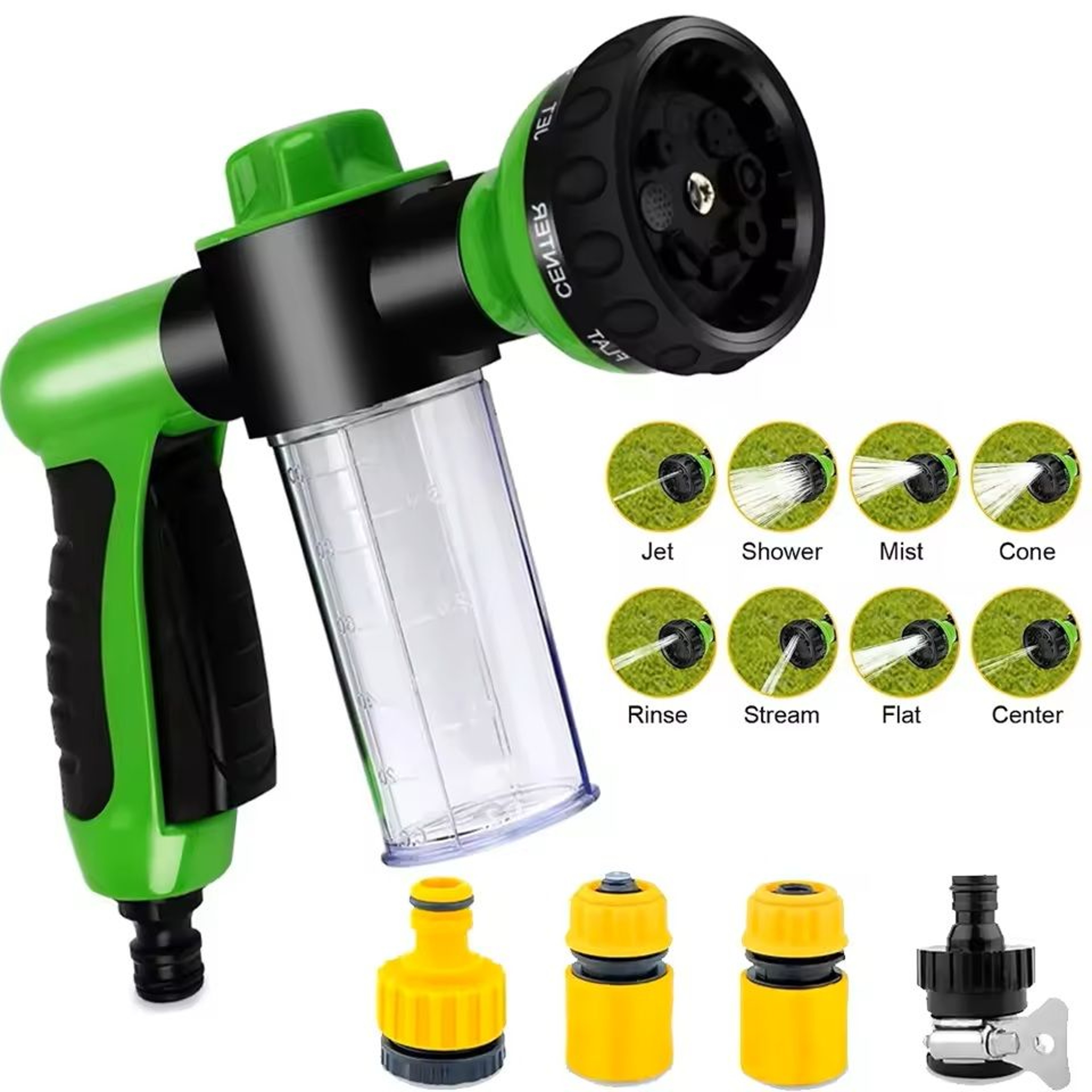 8in1 Dog Shower Sprayer  HighPressure Pet Bath Hose Nozzle AllPurpose Dog  Cat Wash Tool 4