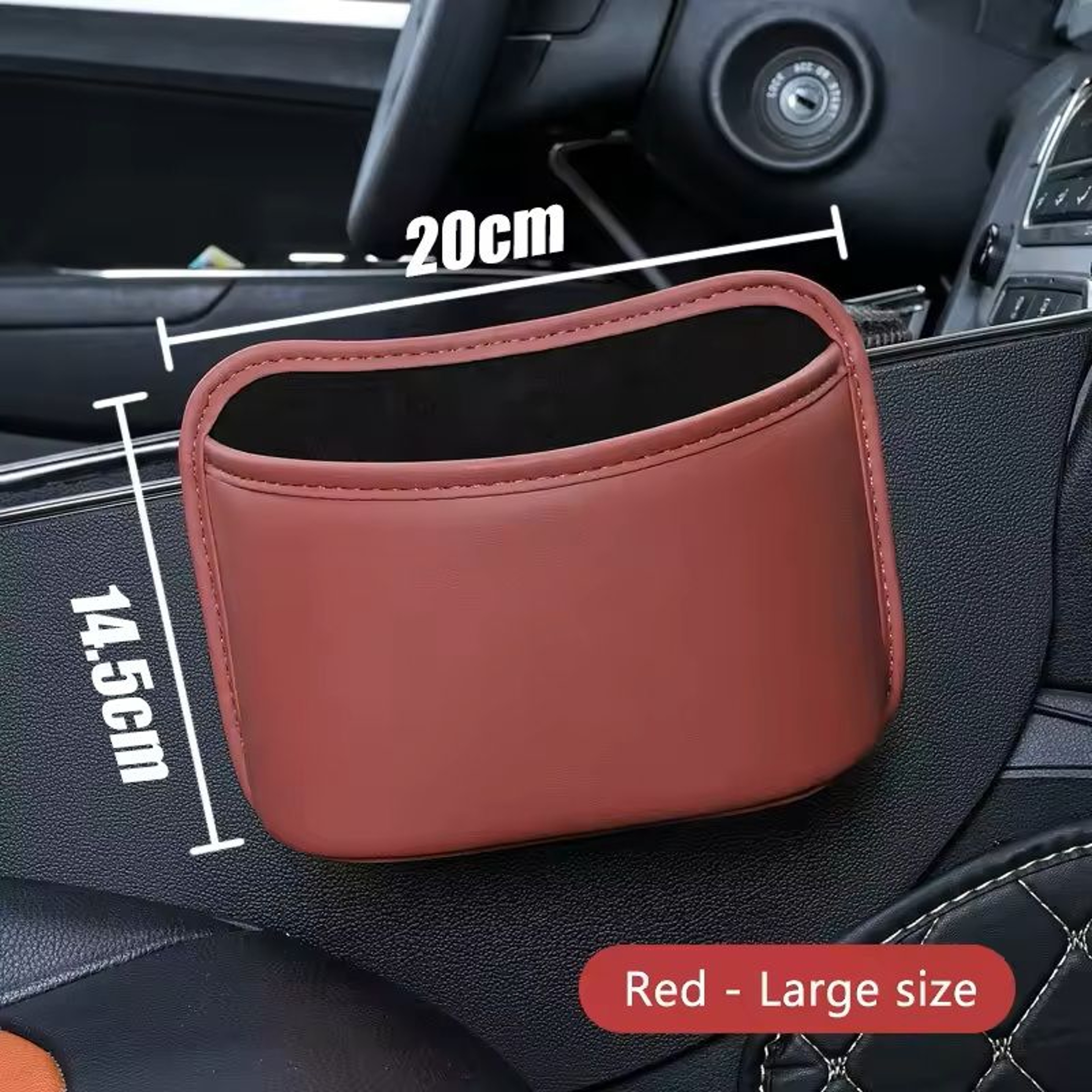 Universal Car Door Cup Holder Leatherette ClipOn Bottle  Drink Stand Fits Most Vehicles 8 Cm Diamet 11