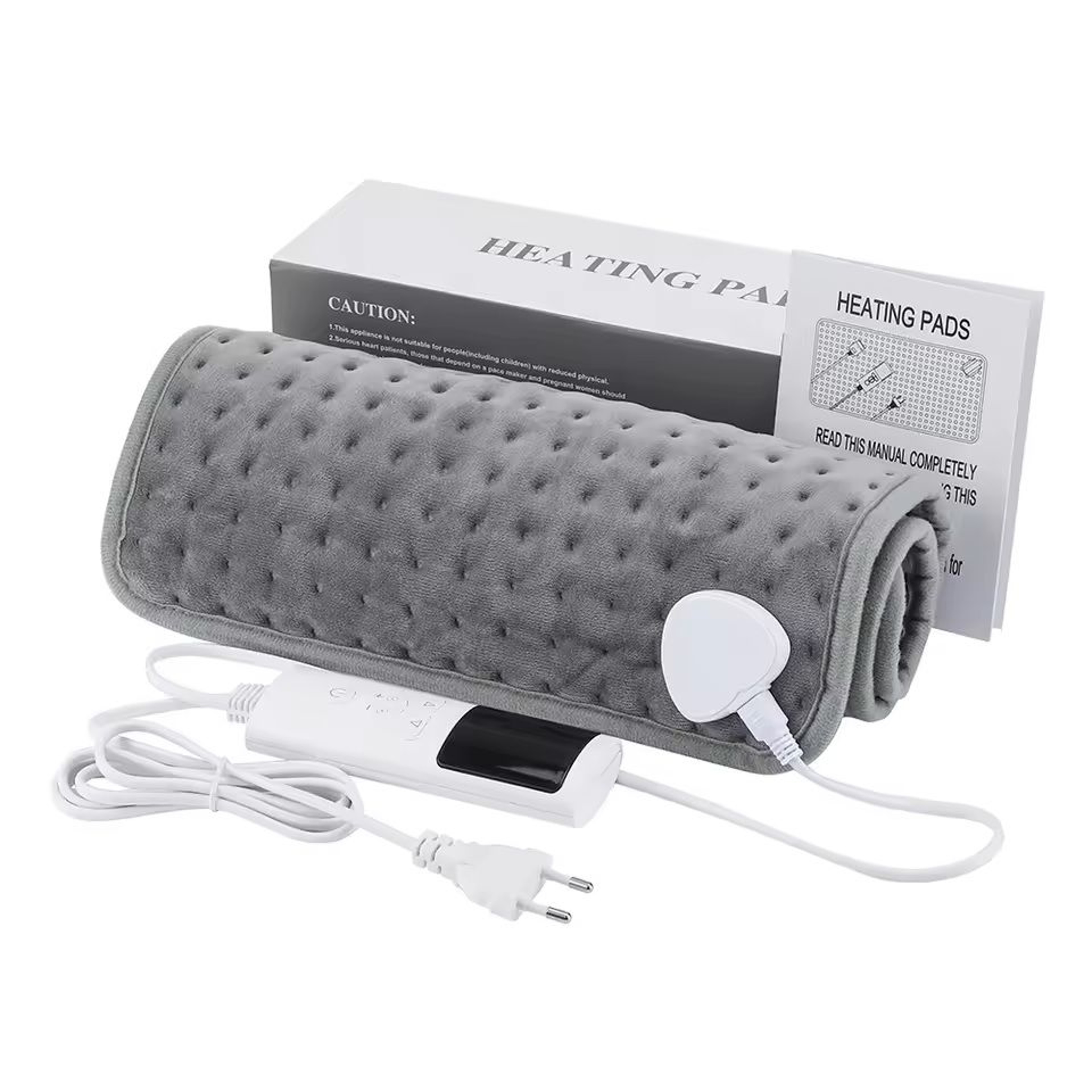 Electric Heating Blanket Thermal Pad  9Level Soft Heated Mat For Back Legs  Home Use 60 By 30 Cm 5
