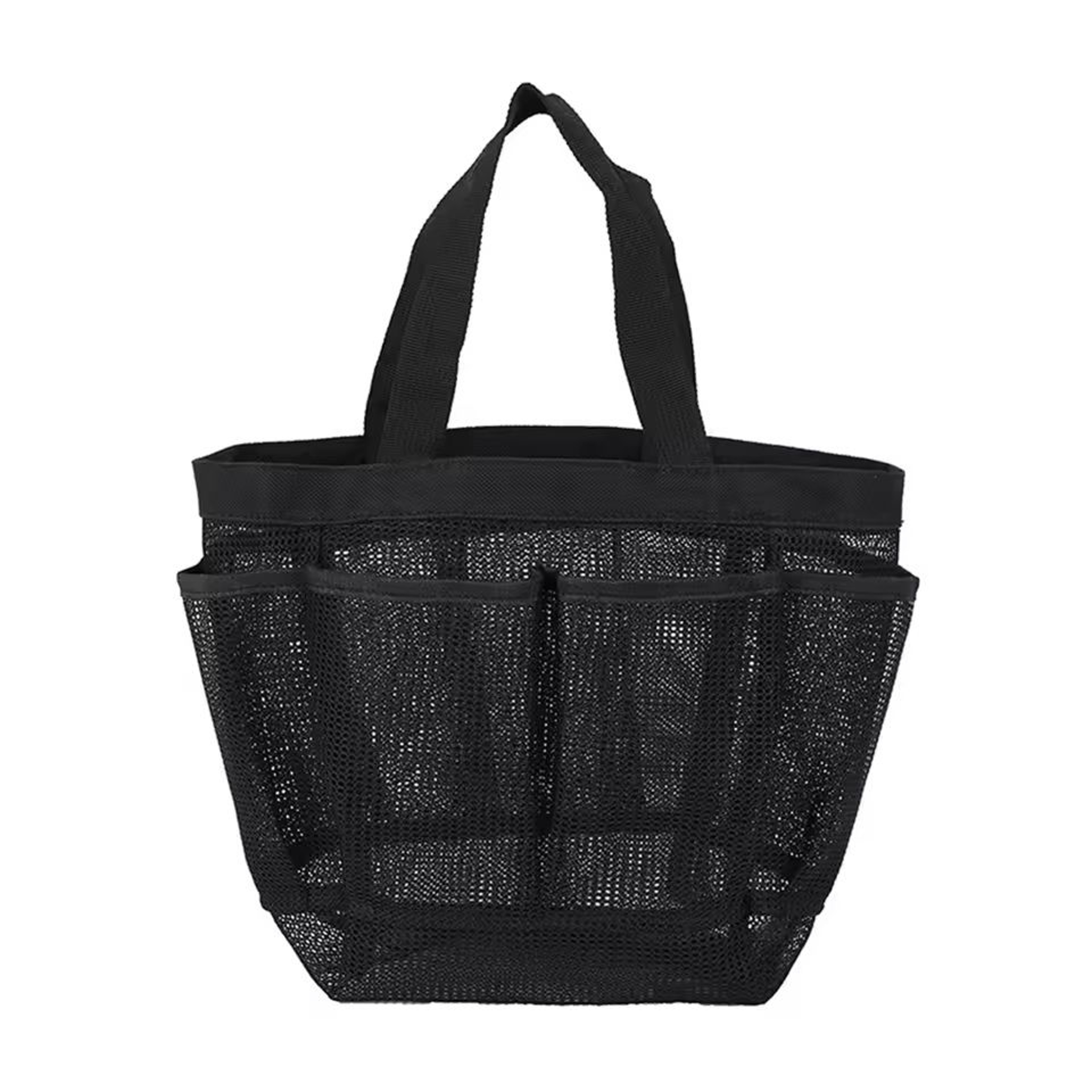 Mesh Beach Tote Bag With 8 Pockets Foldable Pool  Travel Bag For Swim Vacation  Daily Use 7