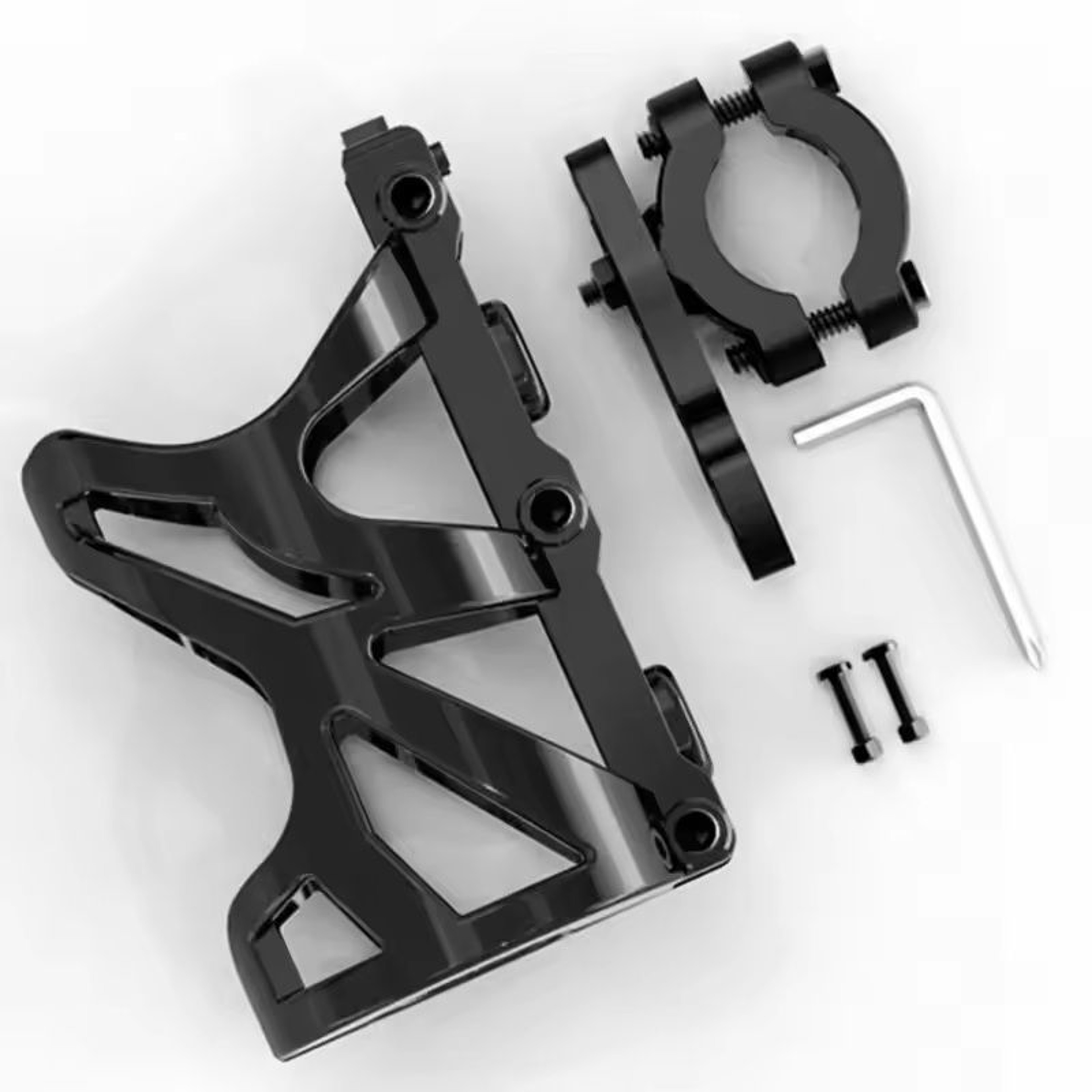 Universal Bicycle  Motorcycle Water Bottle Cage Durable Drink Holder ABS With Screws  Tool 0