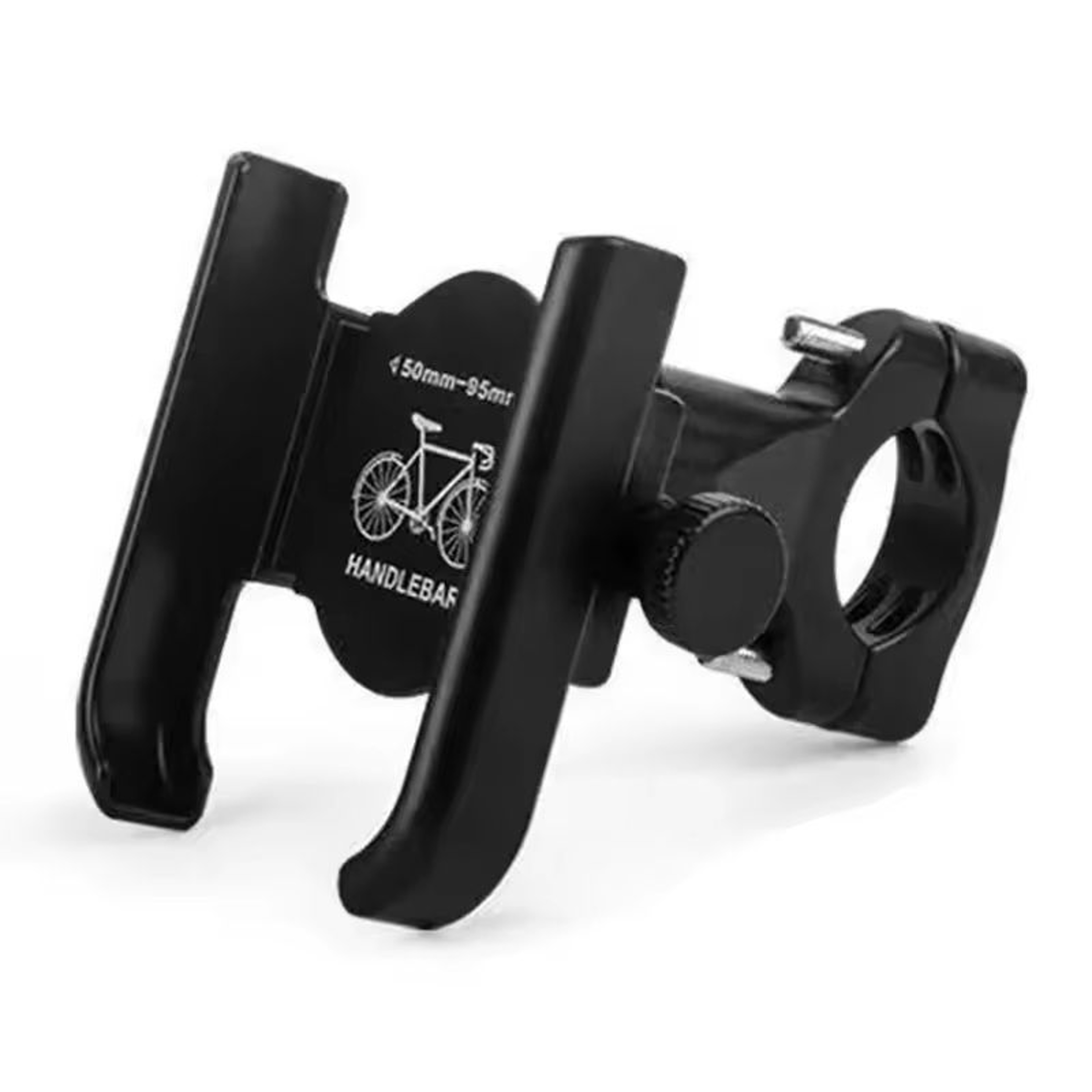 Aluminum Handlebar Phone Holder Motorcycle  Bicycle GPS Mount Bracket With Adjustable Clip For Smar 0
