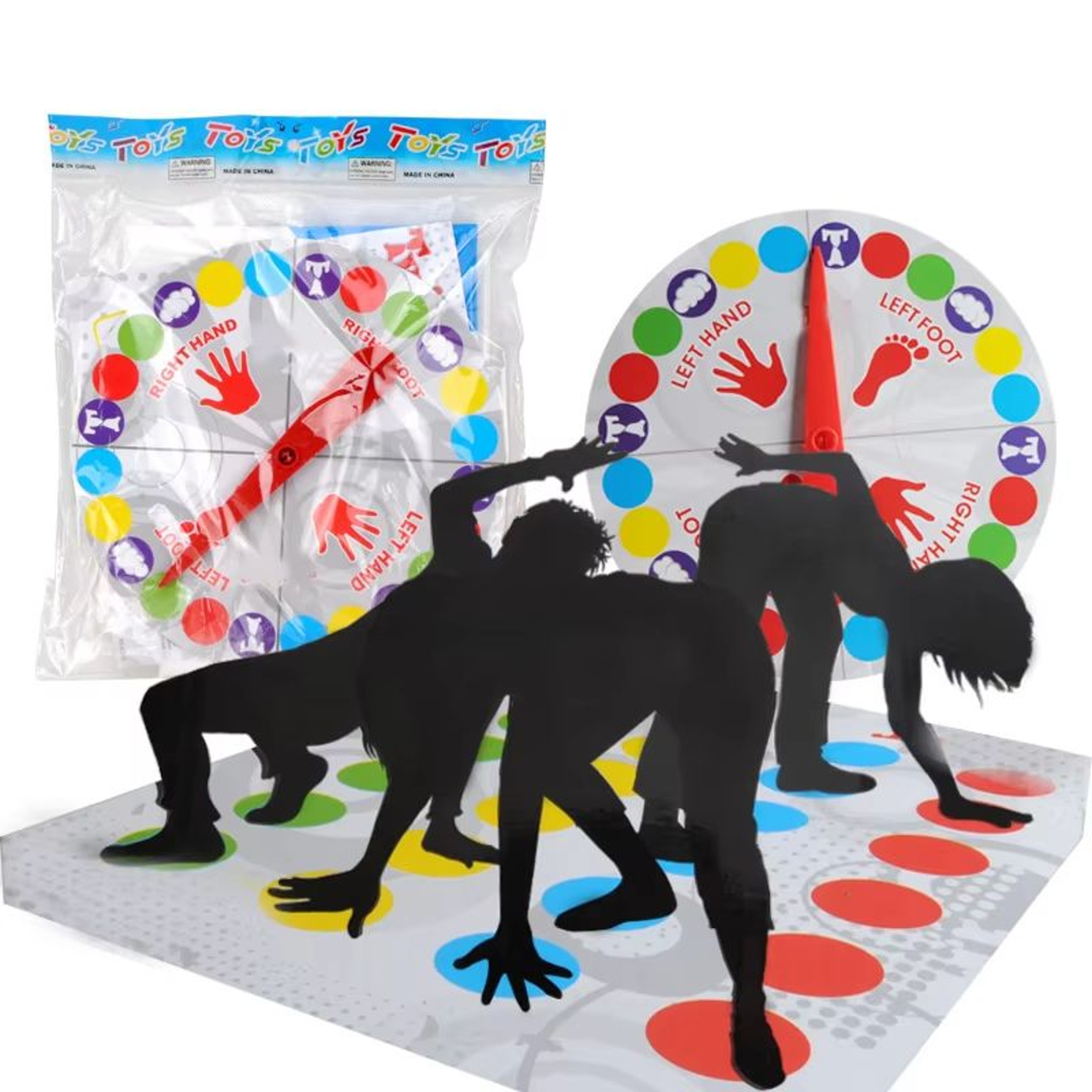 Active Indoor  Outdoor Party Fun Board Games For Kids Adults Family And Friends  Twist Body Games 0