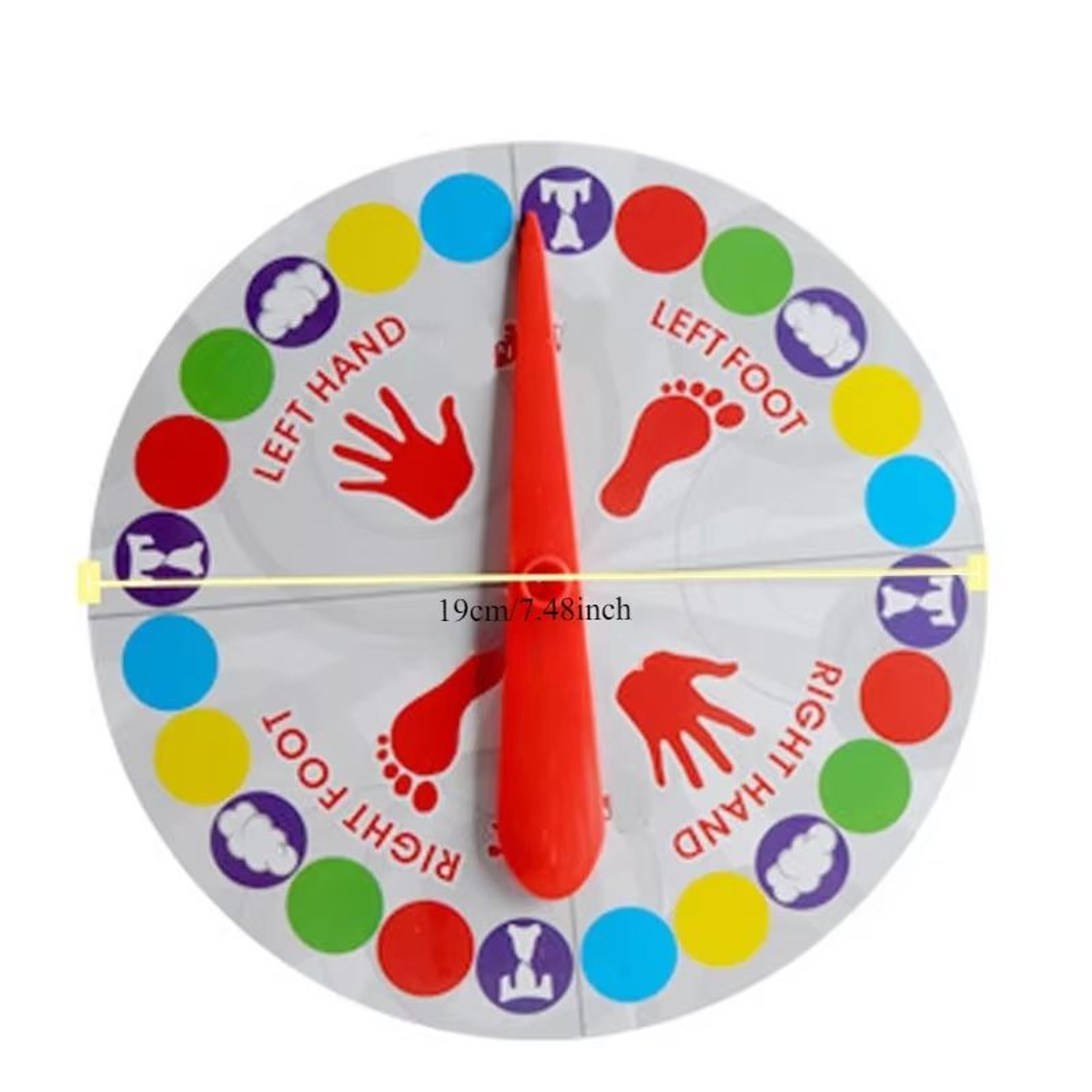Active Indoor  Outdoor Party Fun Board Games For Kids Adults Family And Friends  Twist Body Games 3