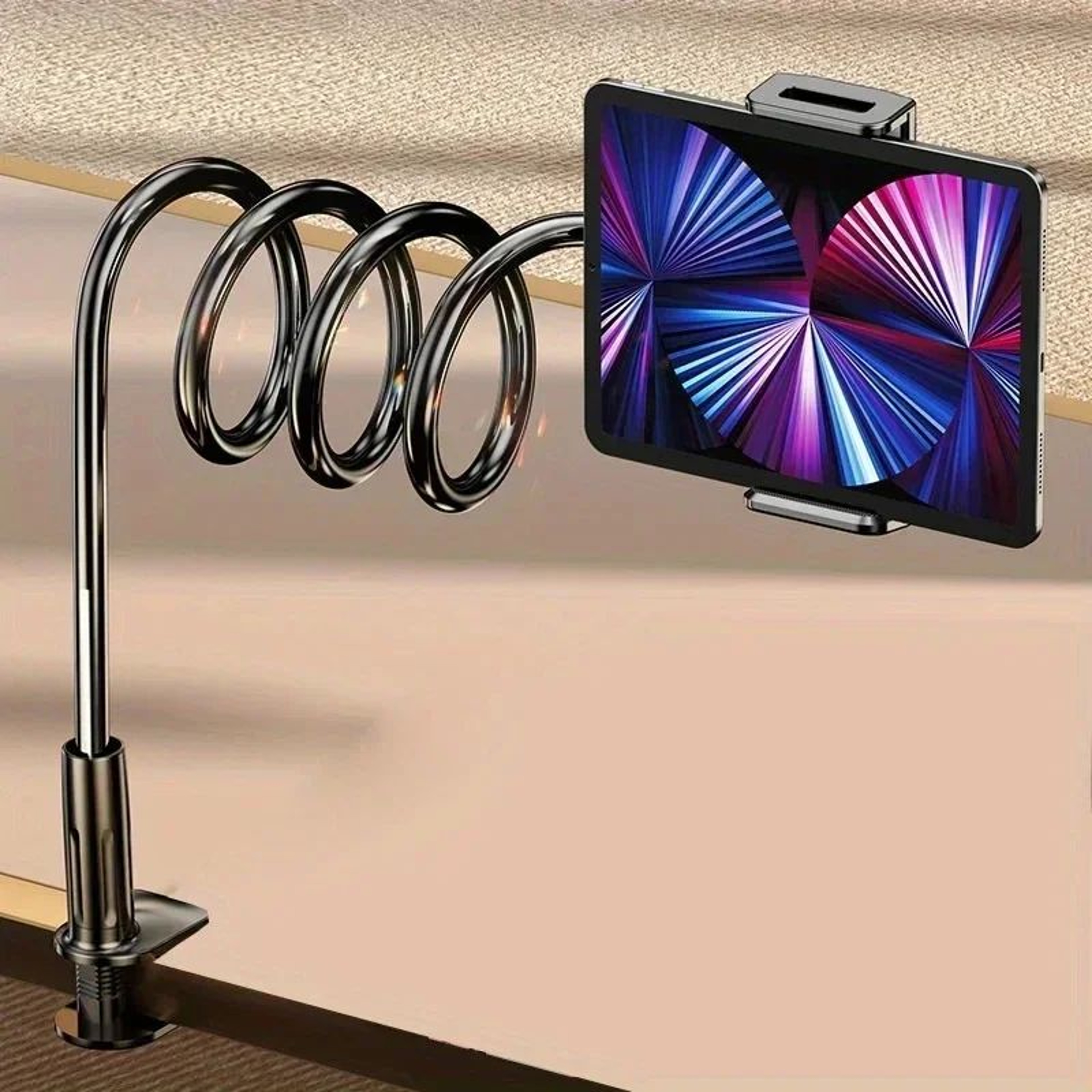 Adjustable Bed  Desk Tablet Phone Mount  Flexible Long Arm Clamp Stand For IPad Samsung Xiaomi 4711 6