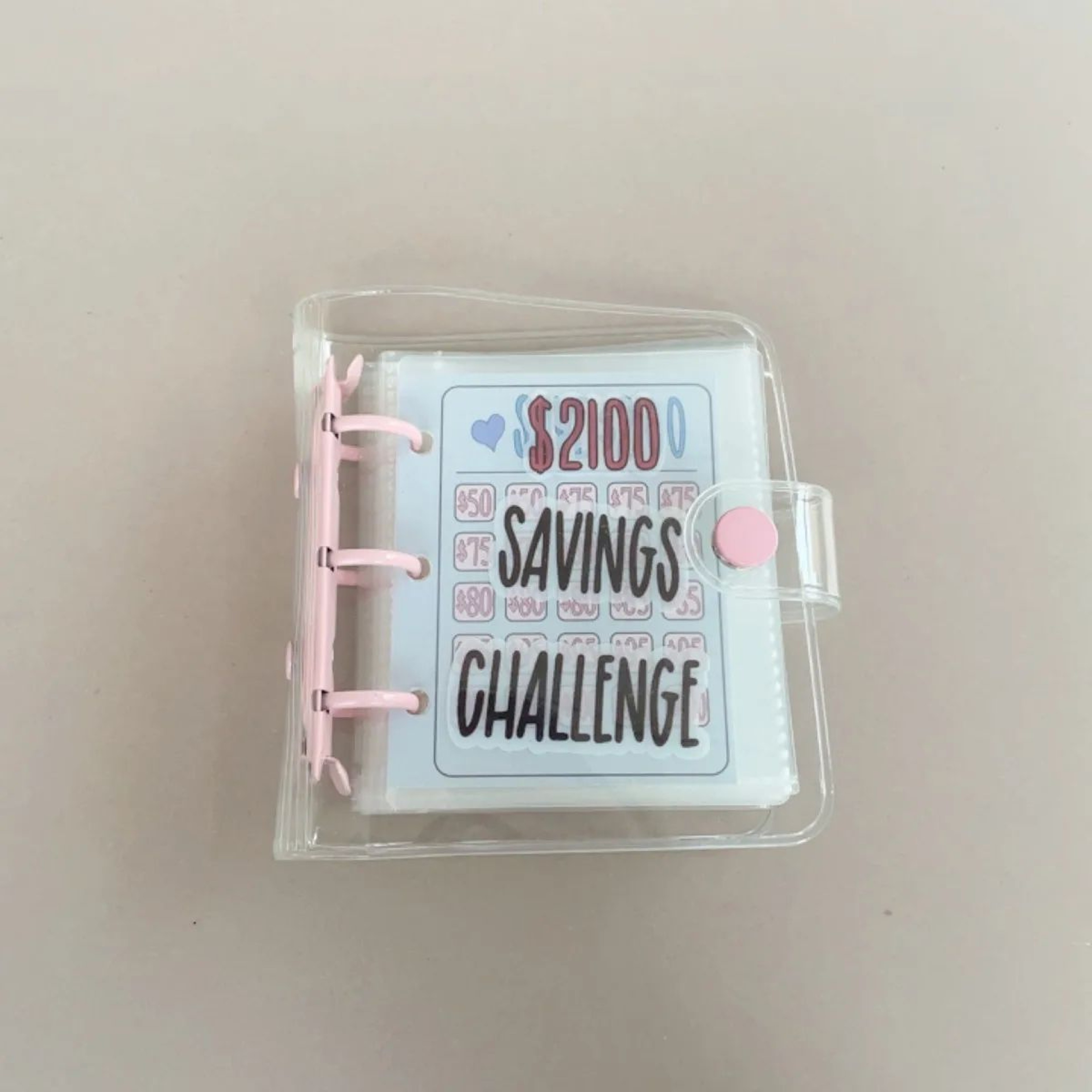 1000 Savings Challenge Binder  Money Saving Binder With Envelopes Cash Budget Planner And Challenge 7