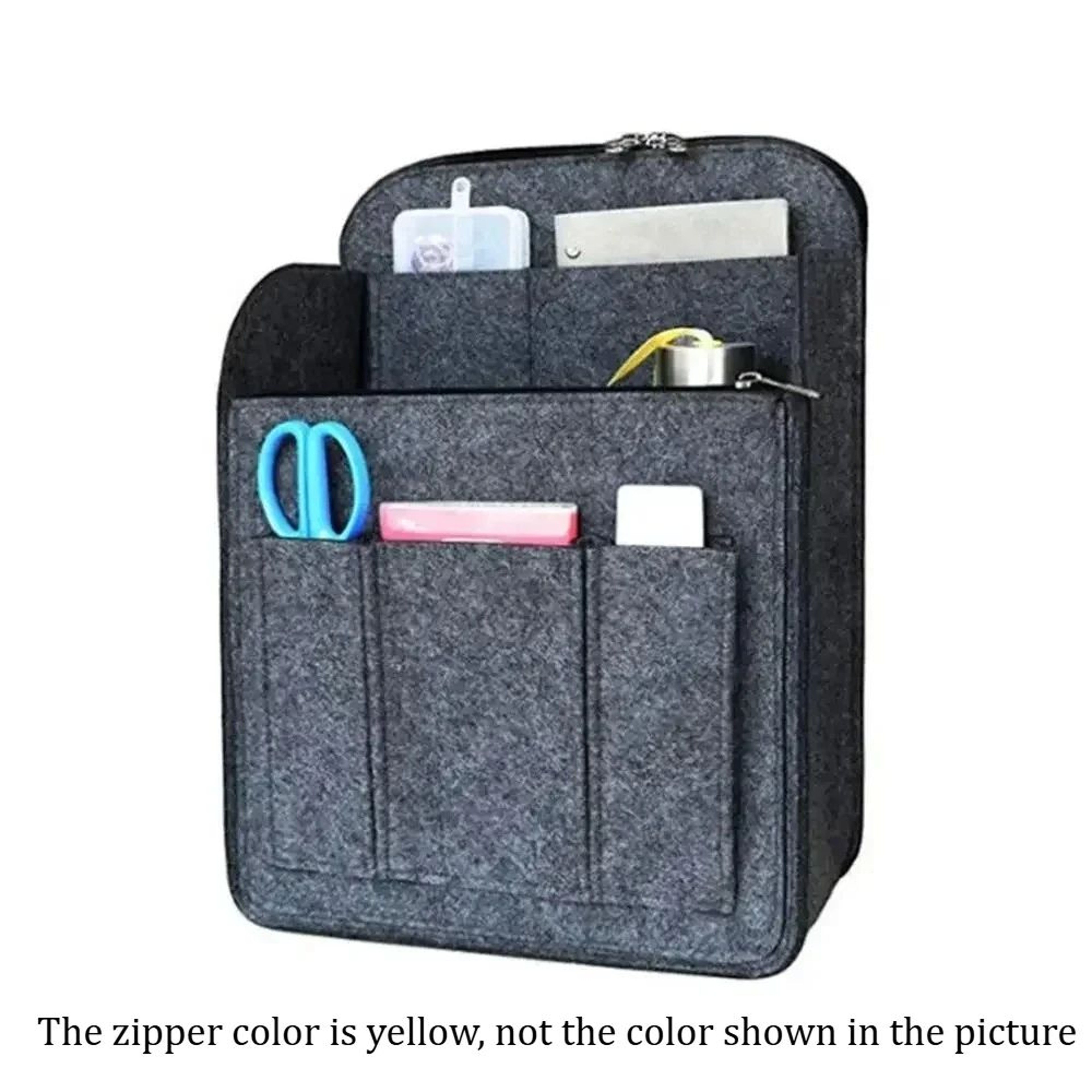 Longchamp Backpack Organizer Insert  MultiPocket Felt Inner Bag Liner For Secure Storage  Shape Pro 2
