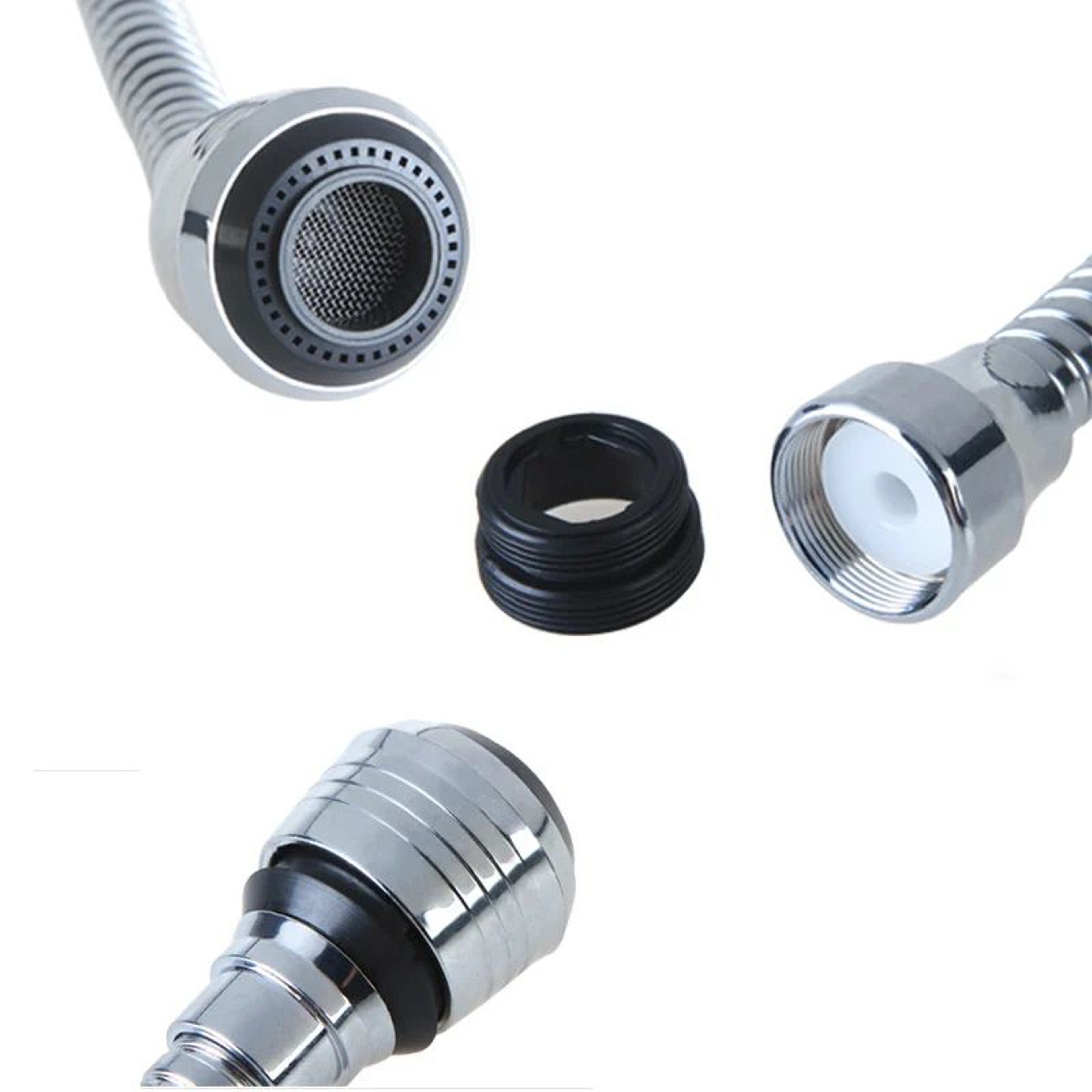 360 Rotating Faucet Extender Aerator  High Pressure Water Saving Bubbler For Kitchen  Bathroom Sink 4