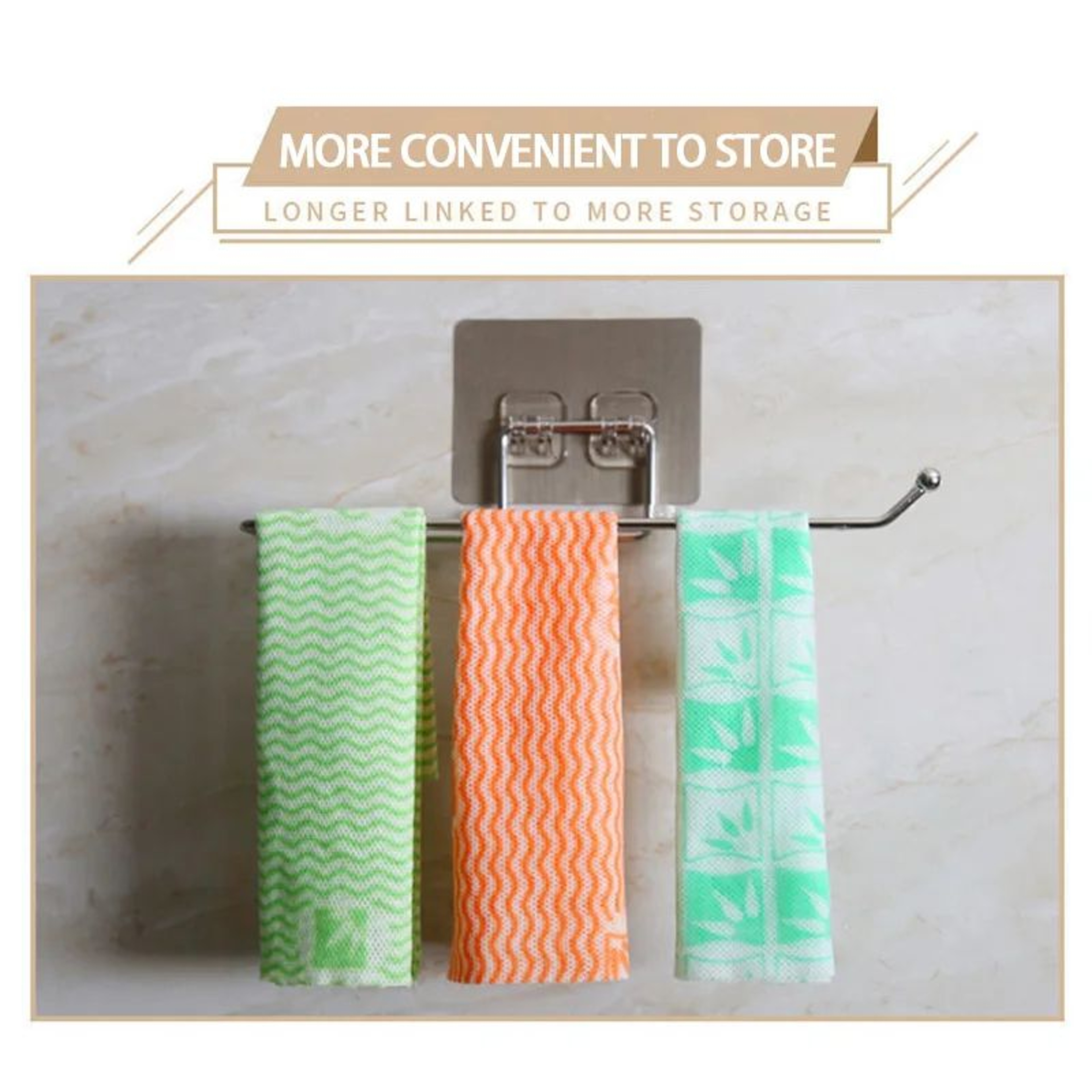 Multi Purpose Bathroom Toilet Paper Holder  Towel Rack  Hanging Wall Mount Tissue Storage Stand For 3