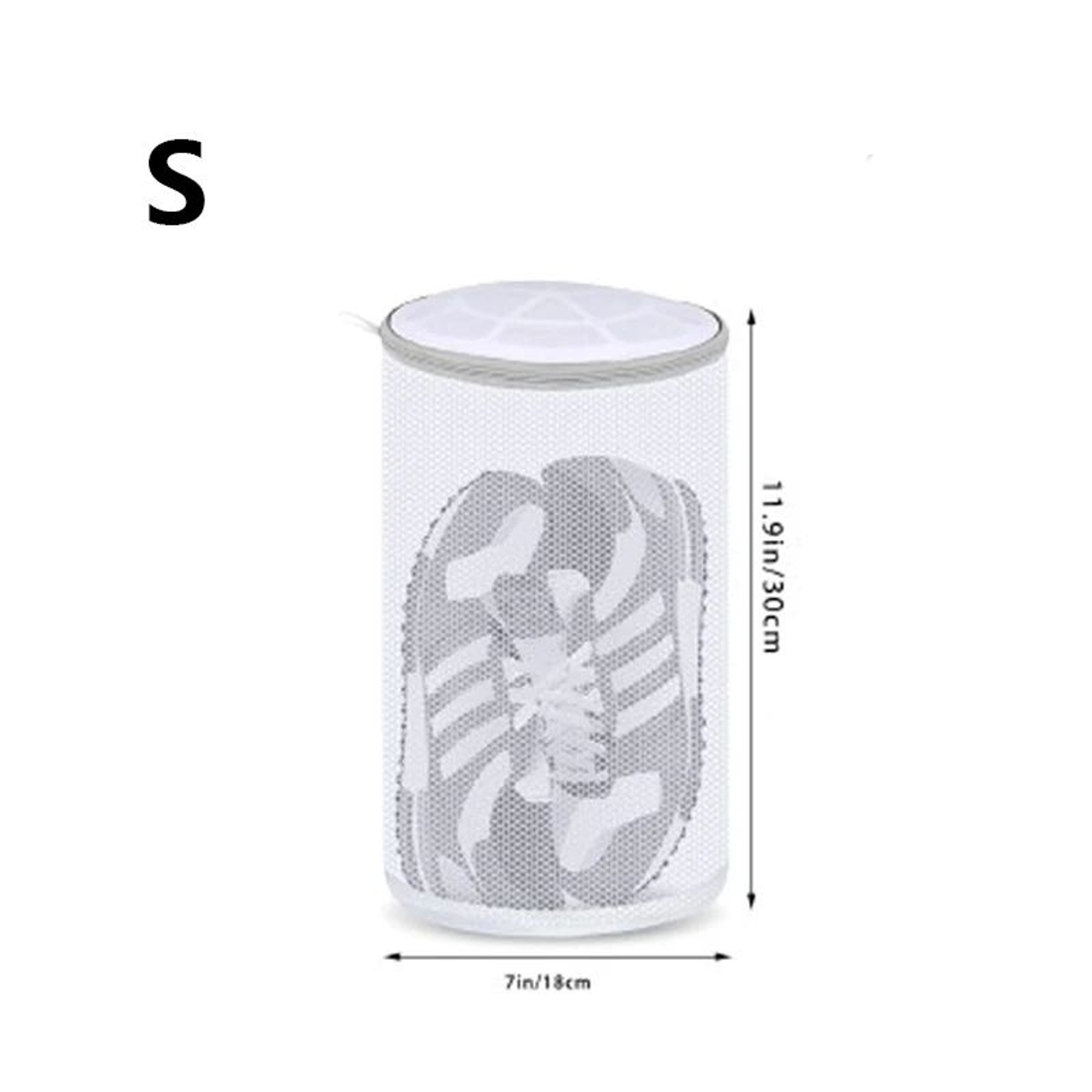 Shoe Wash Bags Mesh Laundry Bags  Large Washing Machine Bag With Hidden Zipper For Sneakers Bras  D 6