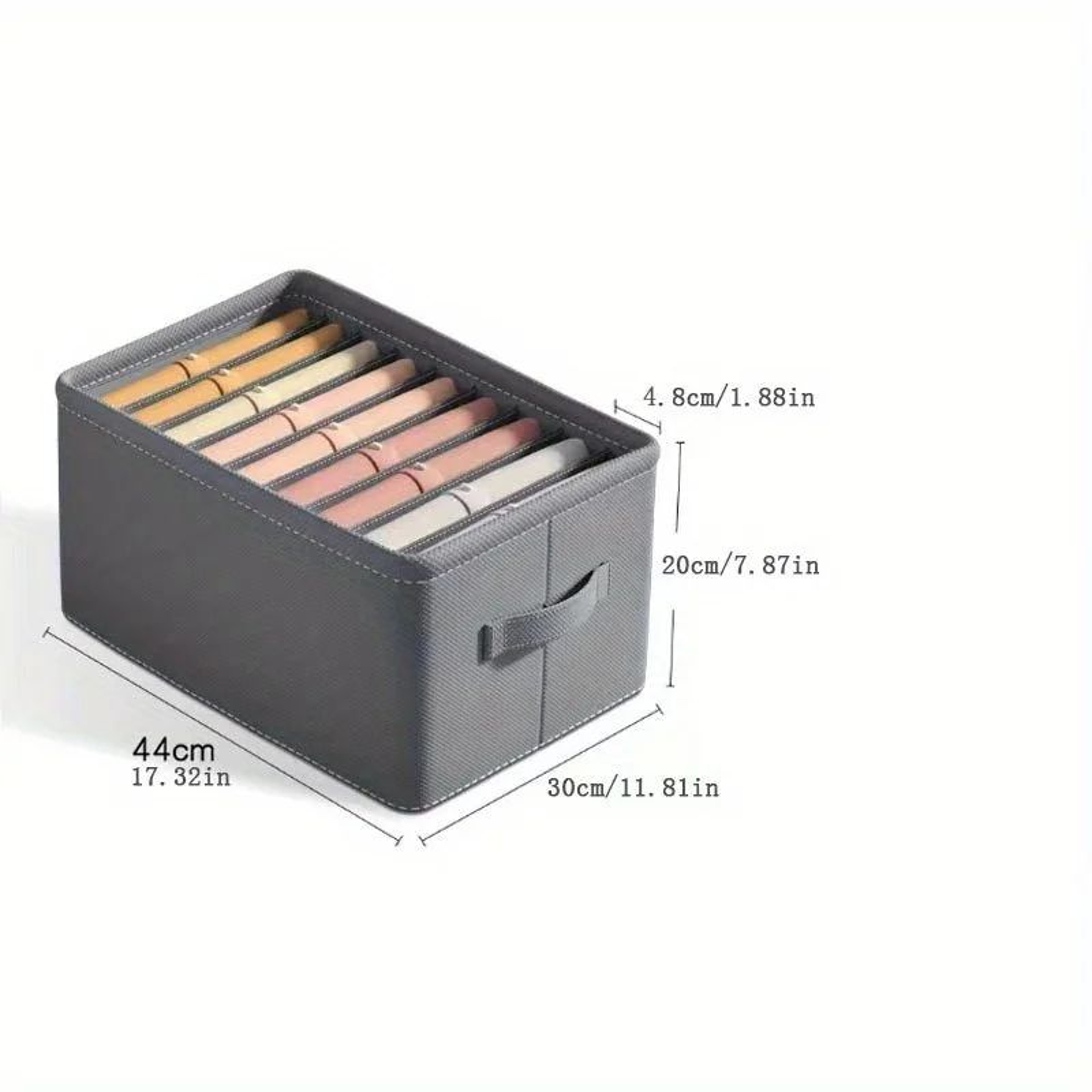 PP Board Clothes Storage Box Organizer  Divided Closet Organizer For Jeans Sweaters Shirts  Pants 8