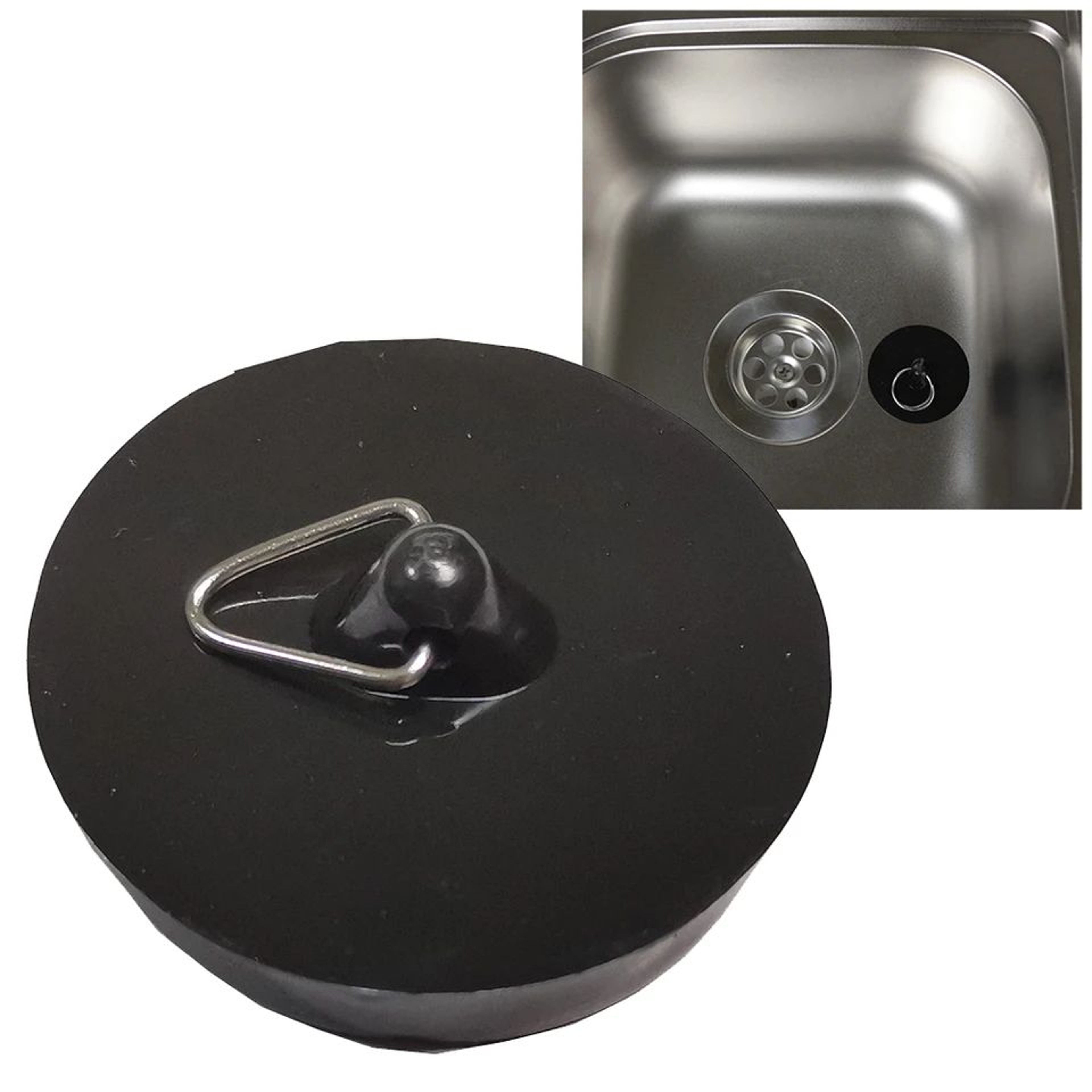 Universal Rubber Drain Stopper  LeakProof Sink  Floor Drain Plug For Kitchen Bathroom  Laundry 3