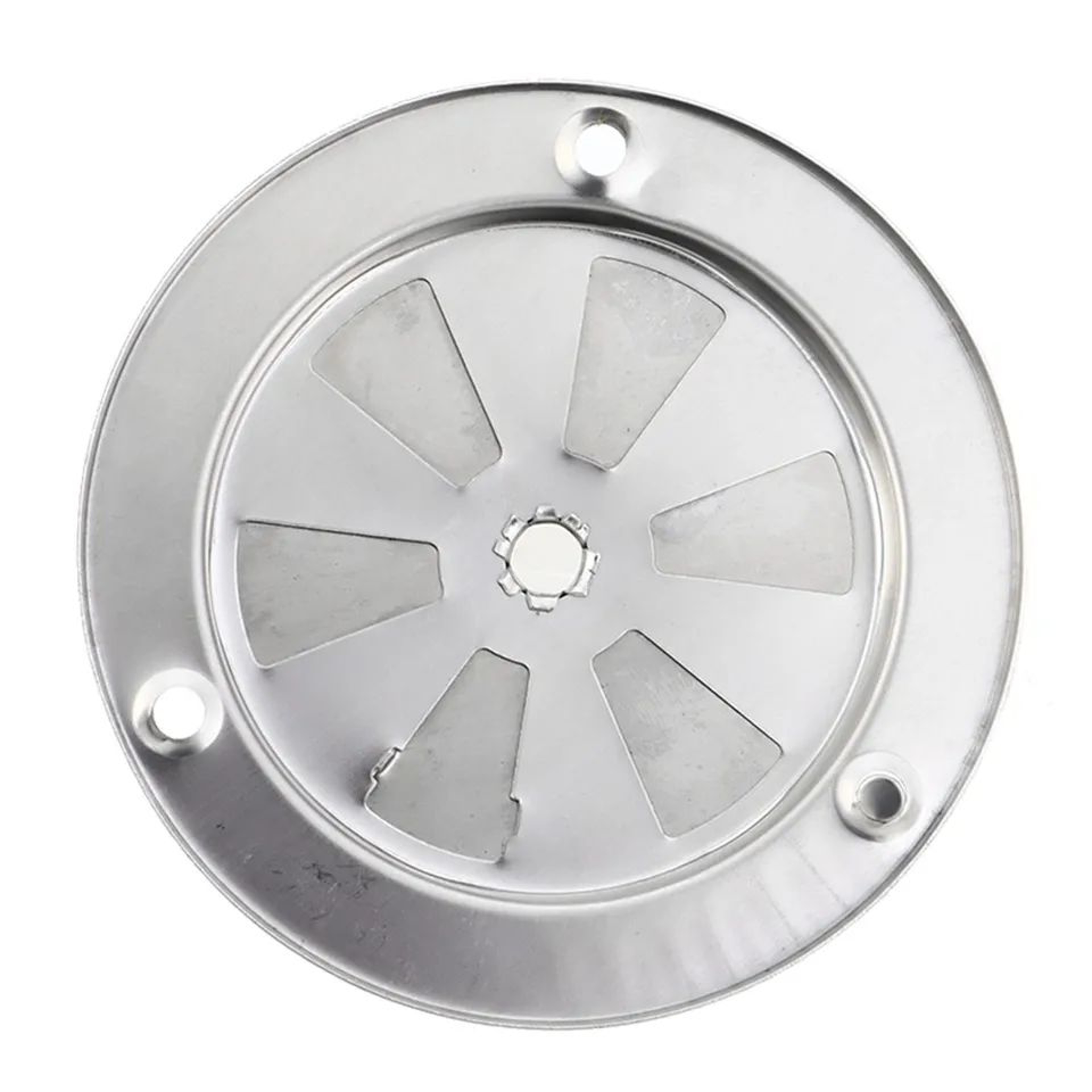 Stainless Steel BBQ Smoker Exhaust Vent  Adjustable Air Vent Damper Replacement Part 2