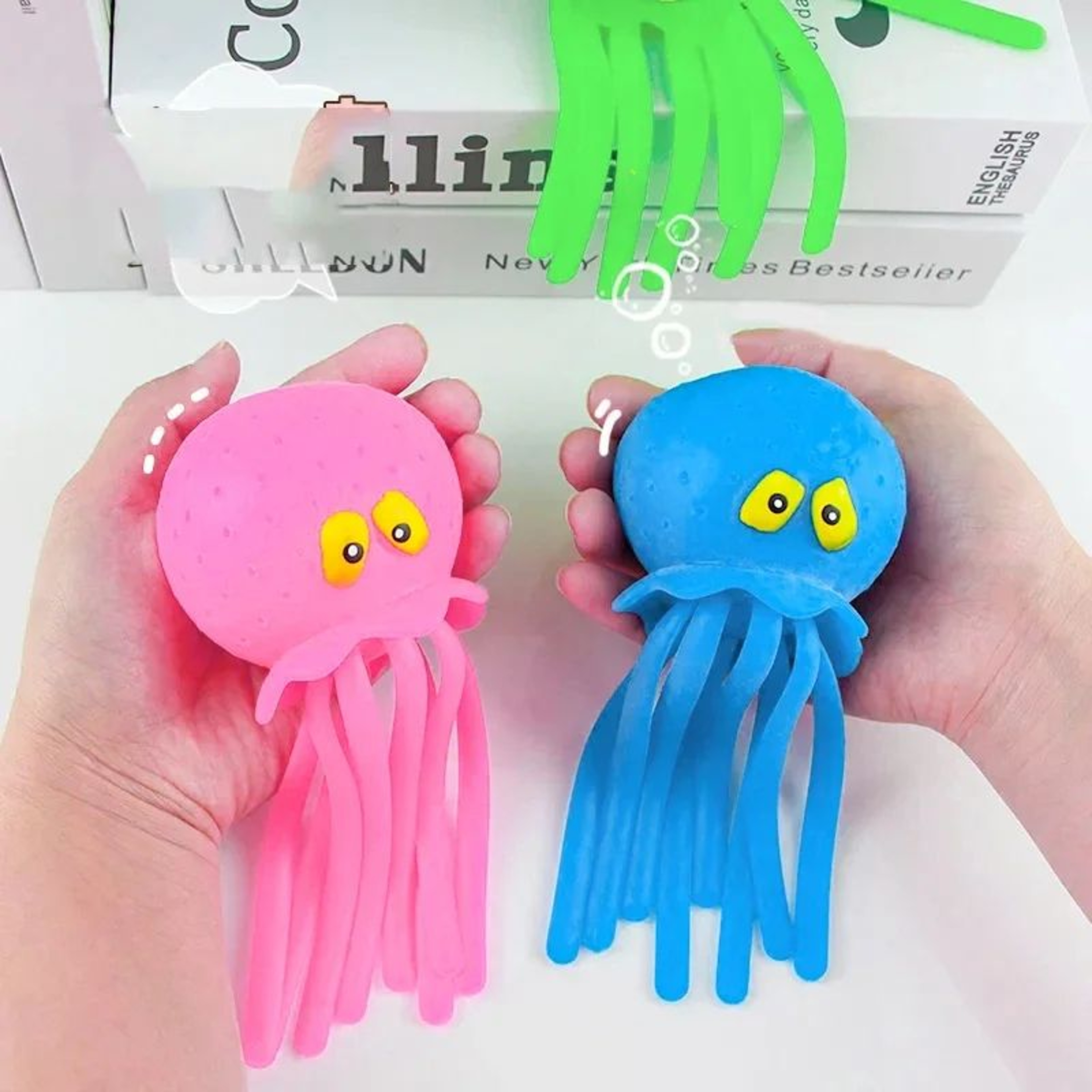 Octopus Sponge Bath Toy For Babies  Water Absorbing Squeeze Toy For Bath  Pool Play 3