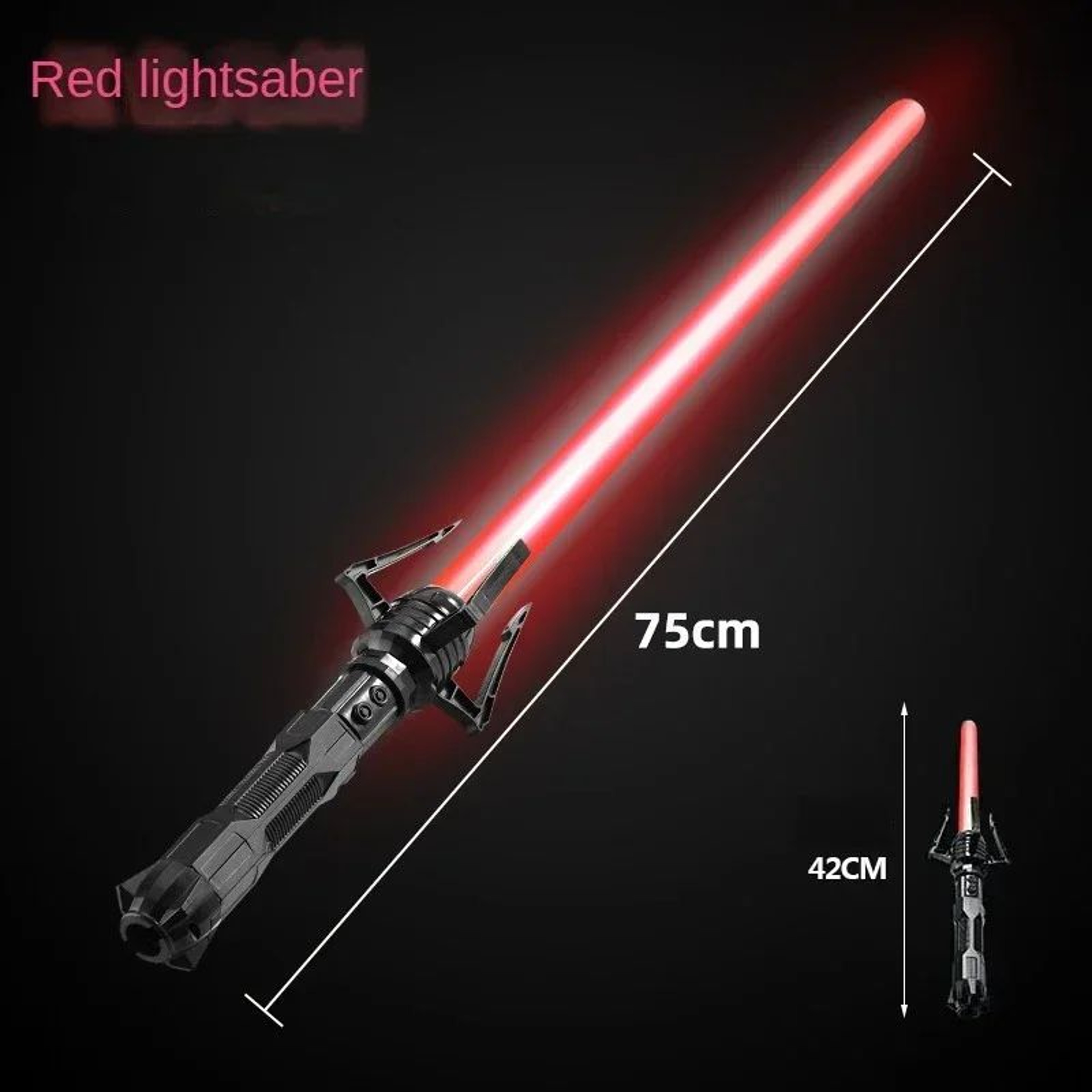 Telescopic Light Up Sword Toy  RGB LED Laser Saber For Kids 3 3