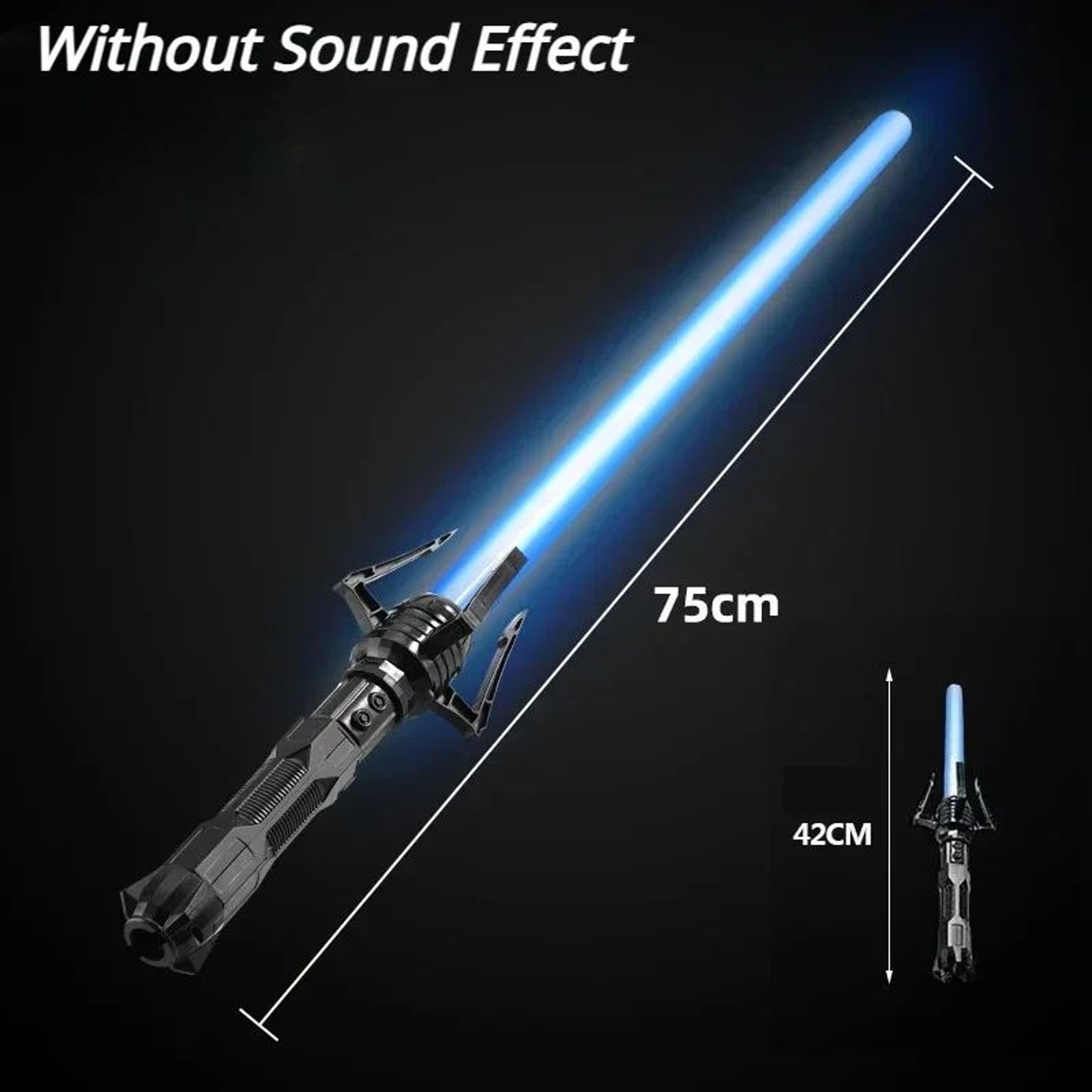 Telescopic Light Up Sword Toy  RGB LED Laser Saber For Kids 3 12