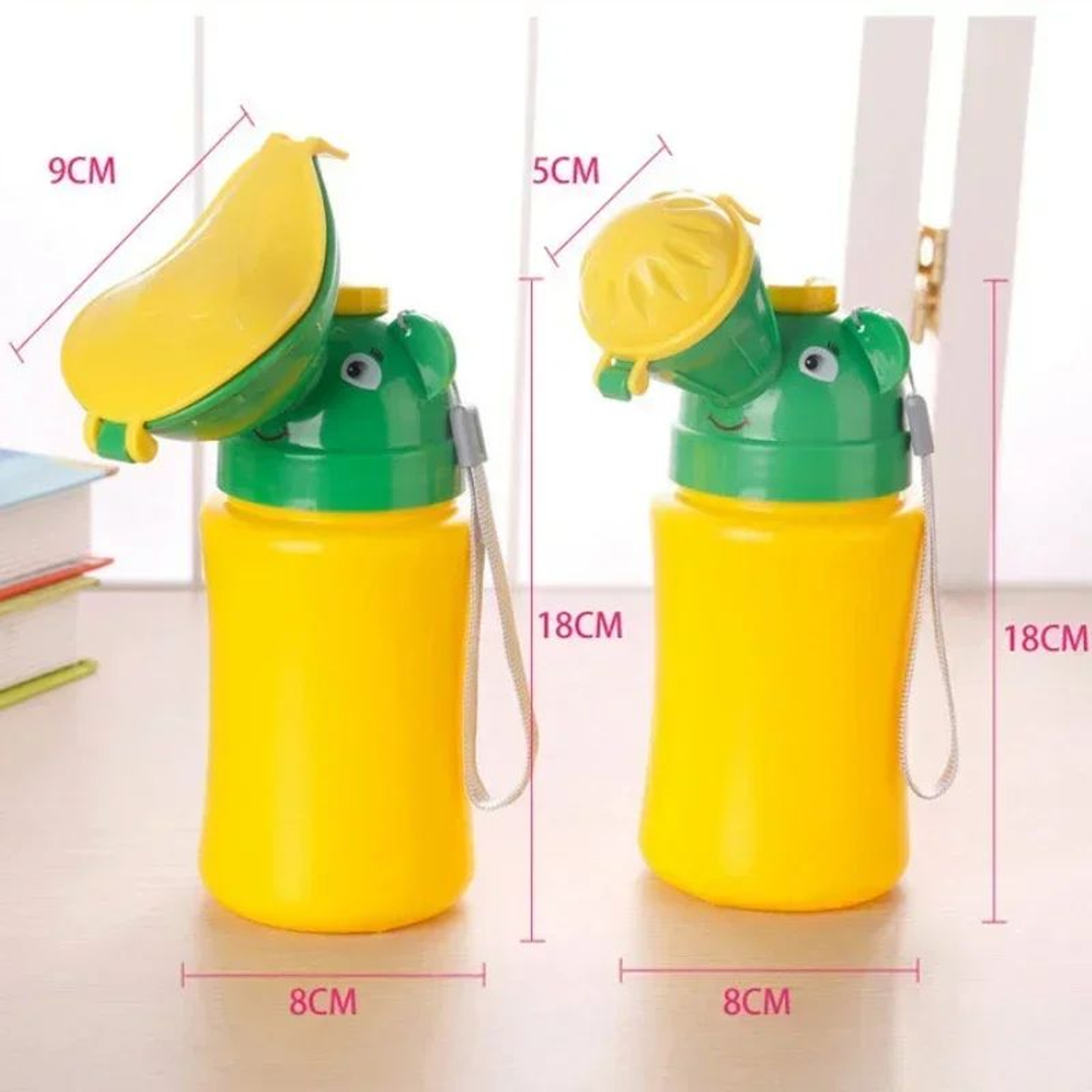 Portable Baby Potty Training Toilet  AntiLeak Travel Urinal For Boys  Girls Outdoor  Car Use 2