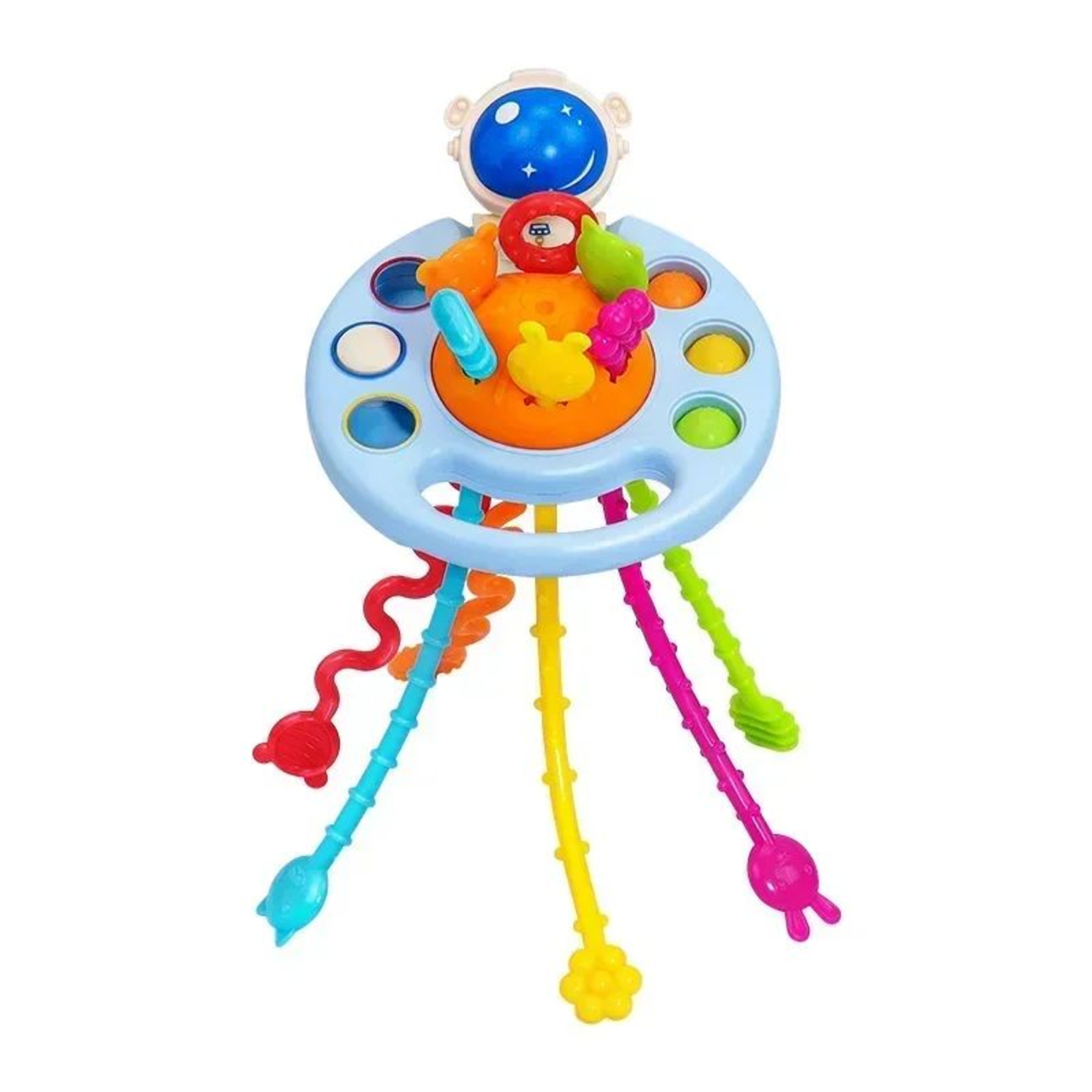Montessori Sensory Pull String Toy  BPAFree Baby Educational Teething  Fine Motor Training 13Y 13