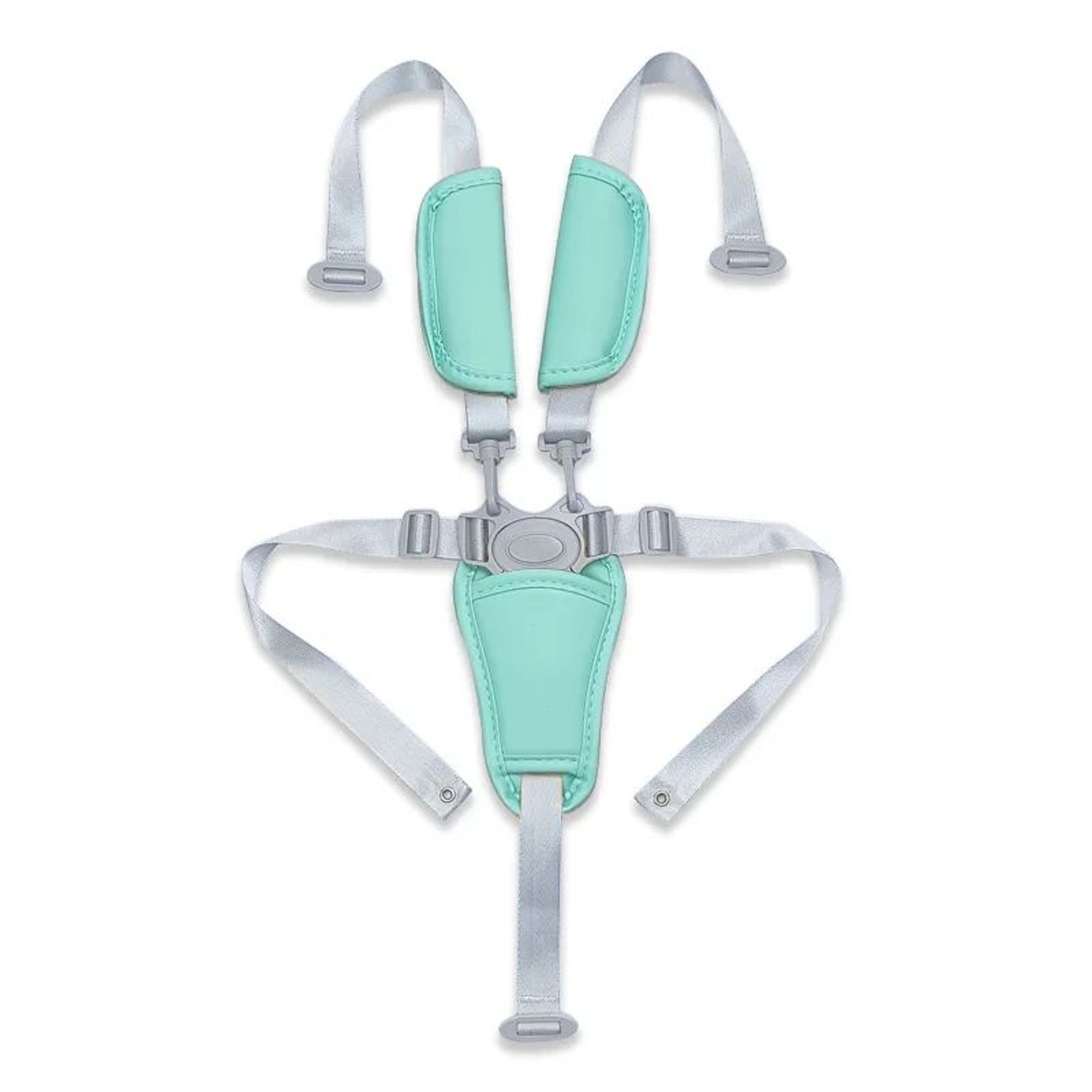 Universal Baby 5Point Safety Harness  Adjustable PU Leather Seat Belt For Highchair  Pushchair 10