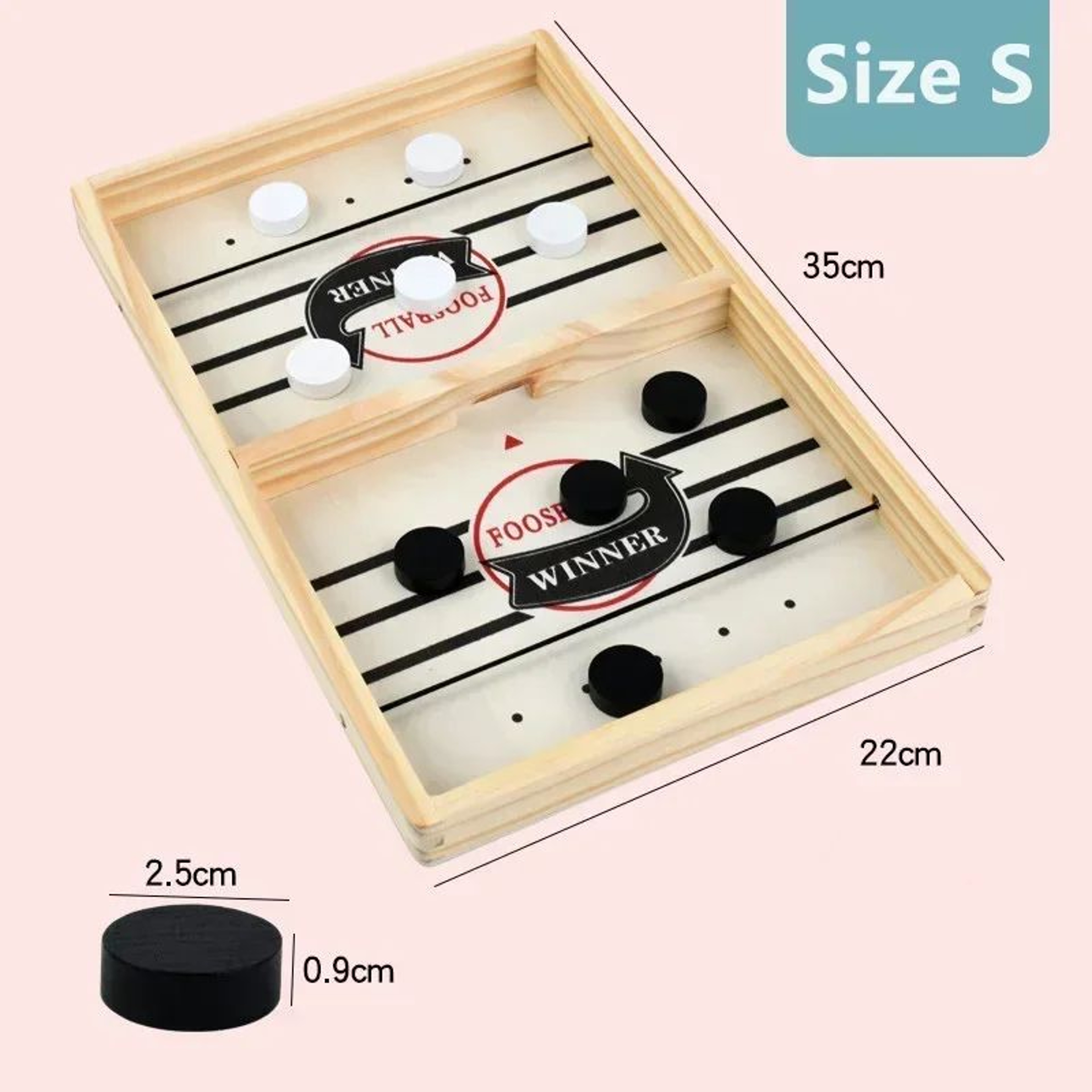 4in1 Fast Sling Puck Board Game  ParentChild Interactive Foosball Catapult Chess  Table Hockey Toy  1