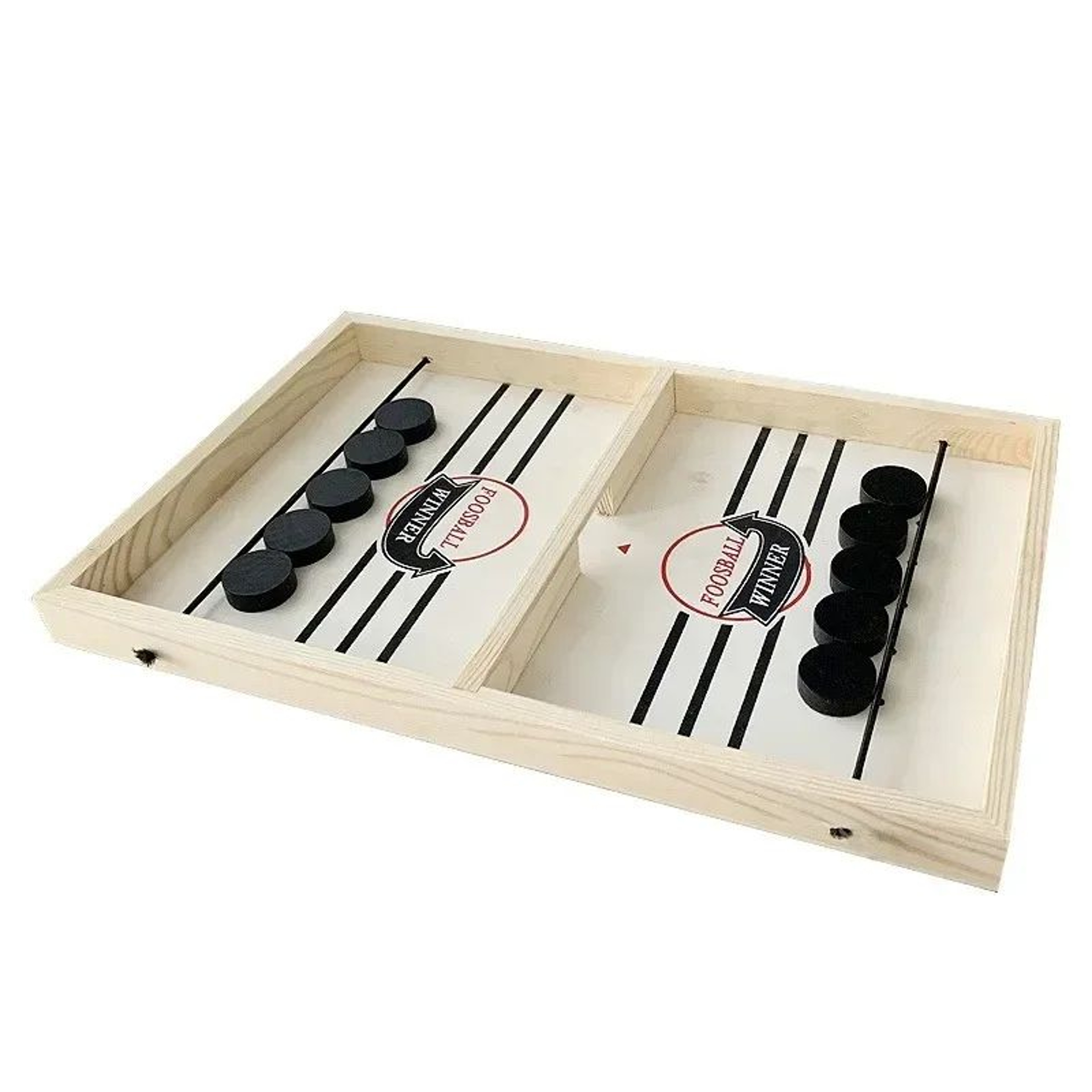 4in1 Fast Sling Puck Board Game  ParentChild Interactive Foosball Catapult Chess  Table Hockey Toy  6