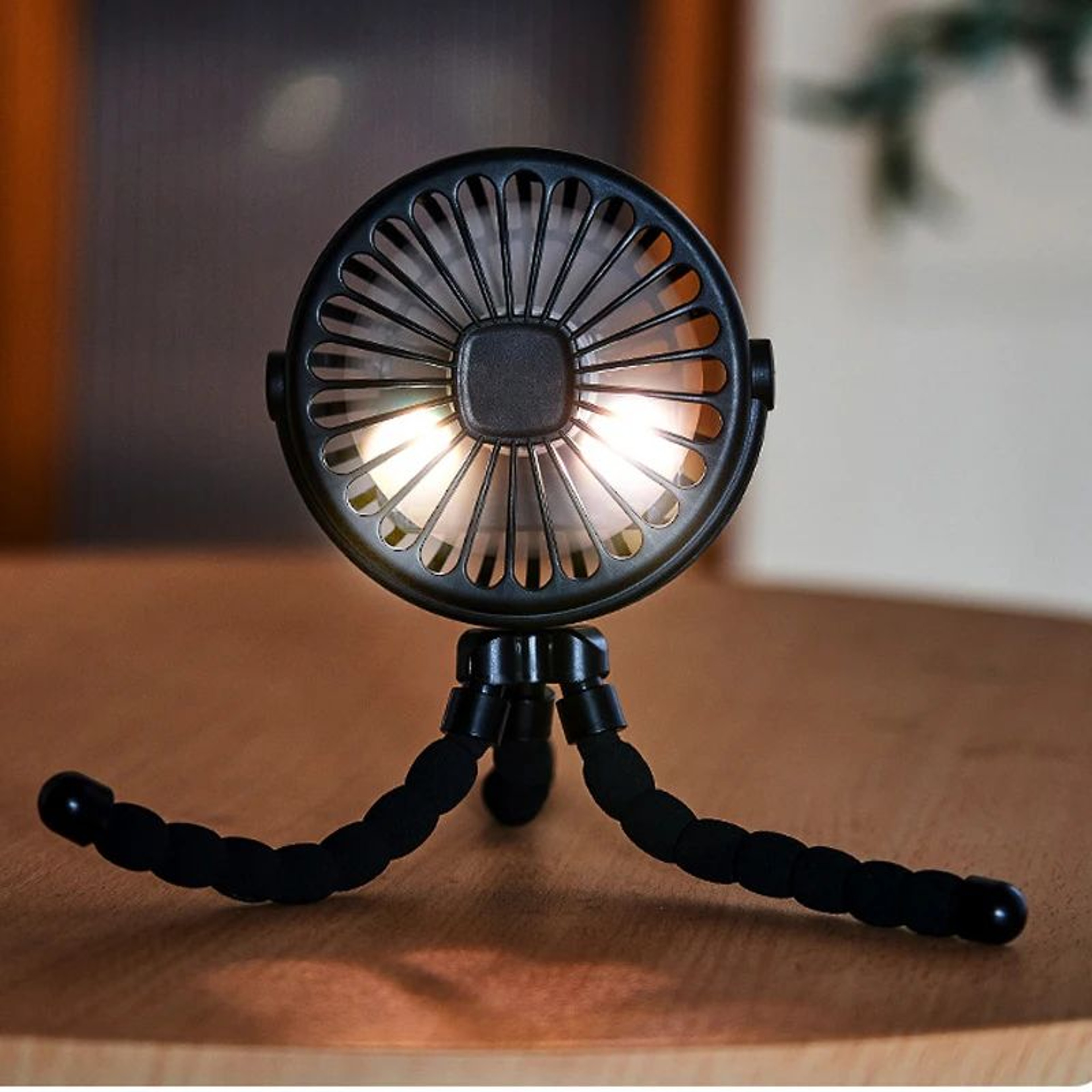 Portable Baby Stroller Fan  USB Rechargeable ClipOn Fan With 3 Speeds For Outdoor Use 5