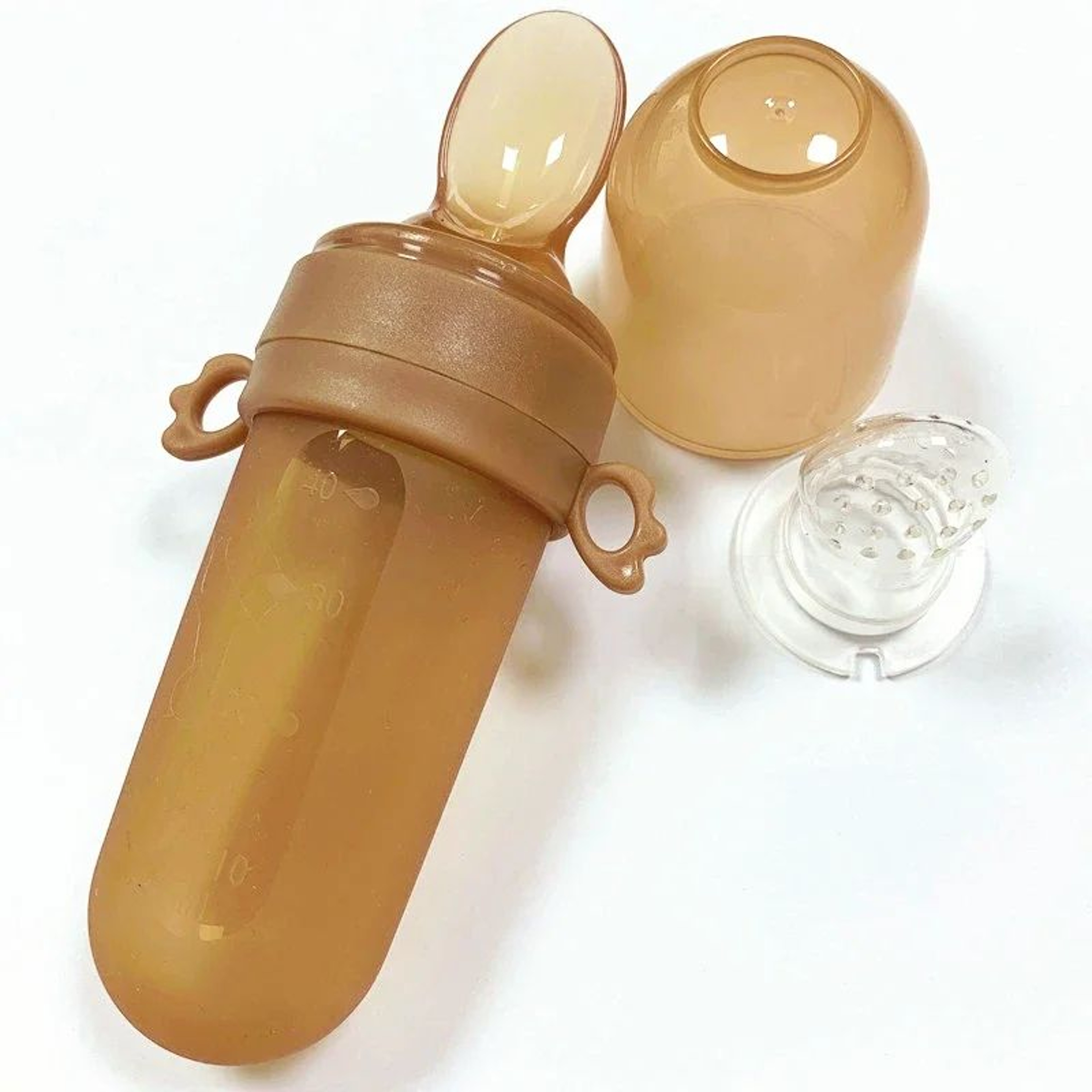 Baby Spoon Bottle Feeder  Silicone Dropper Spoon For Feeding Medicine  First Foods 7