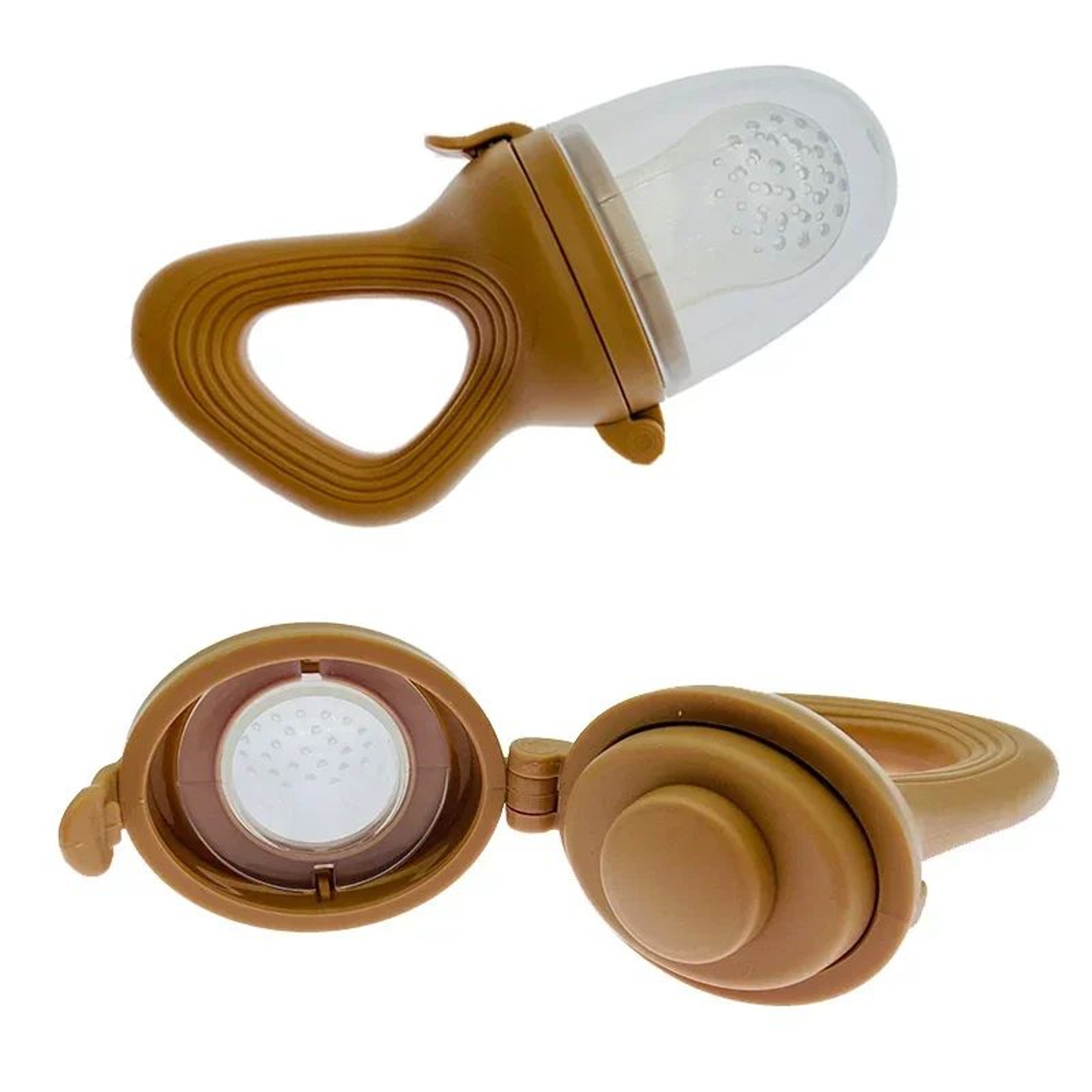 5in1 Baby Fruit Feeder  Teething Pacifier Set  Silicone Mesh Food Feeder With Interchangeable Nippl 4