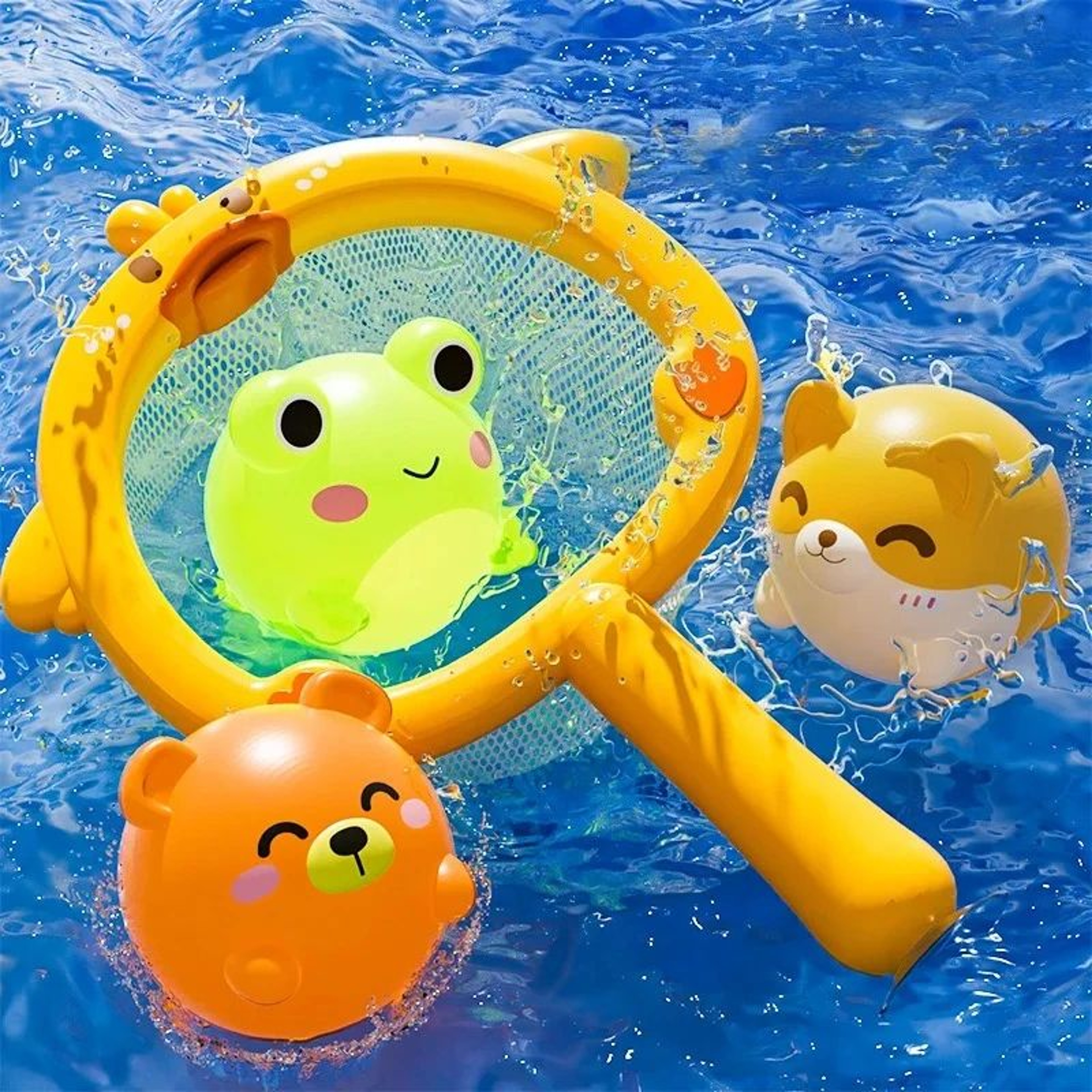 LED LightUp Duck Bath Toy  Soft Floating Baby Swimming Toy With Colorful Luminous Lights 4