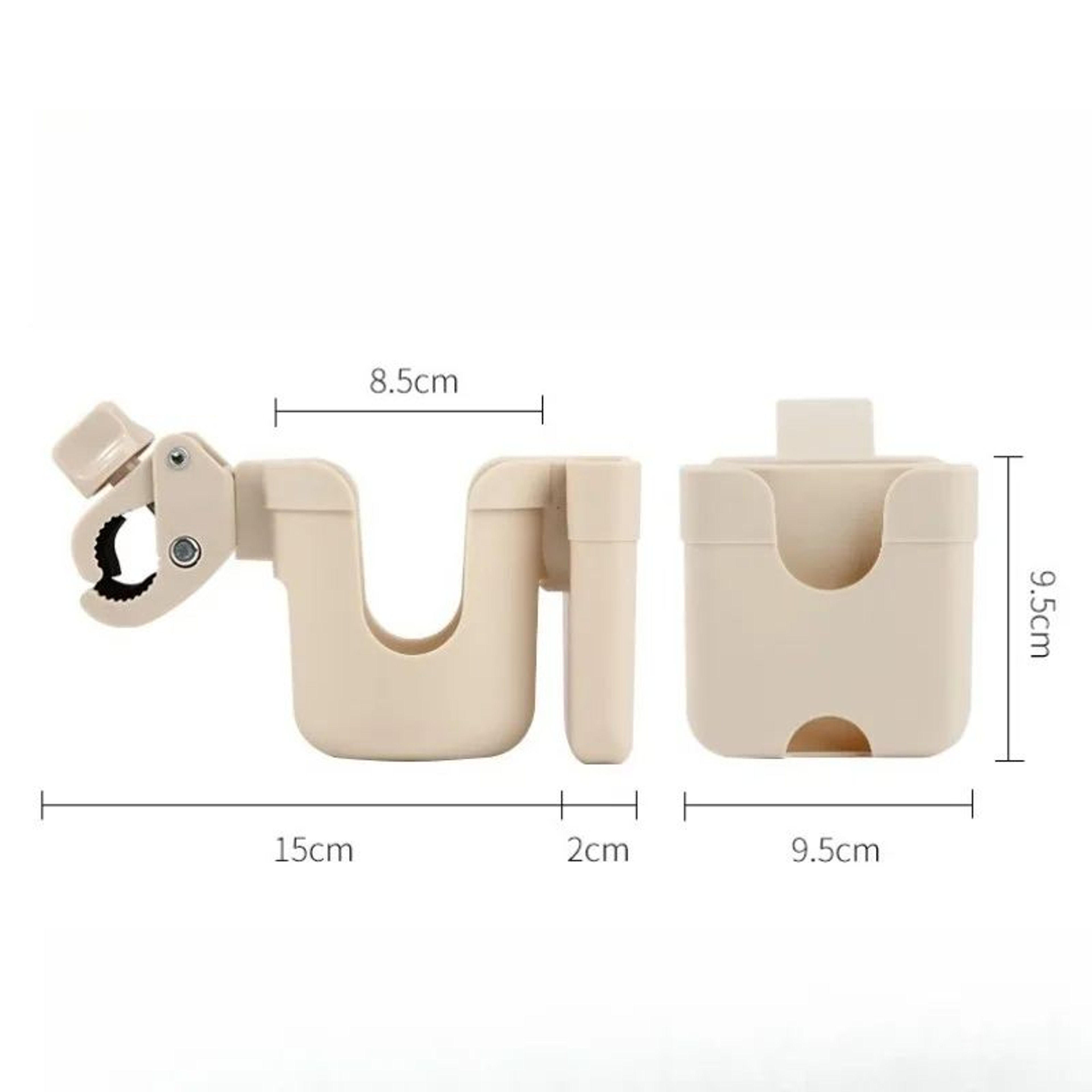 Stroller Cup  Phone Holder  AntiSlip Pram Bottle Holder Accessory For Parents On The Go 1