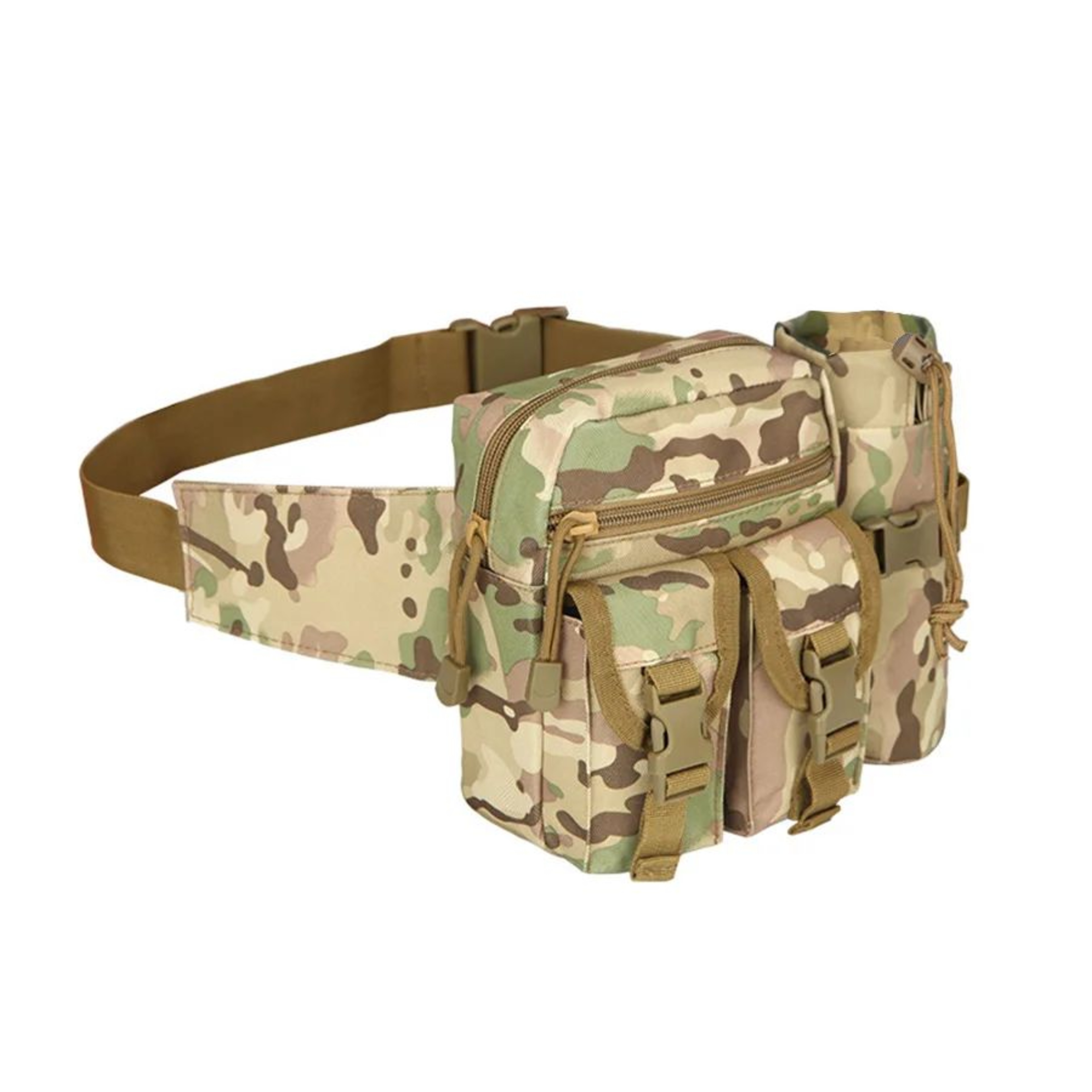 Detachable Sports Water Bottle Waist Bag  HandsFree Hydration Belt For Hiking Camping  Outdoor Adve 13