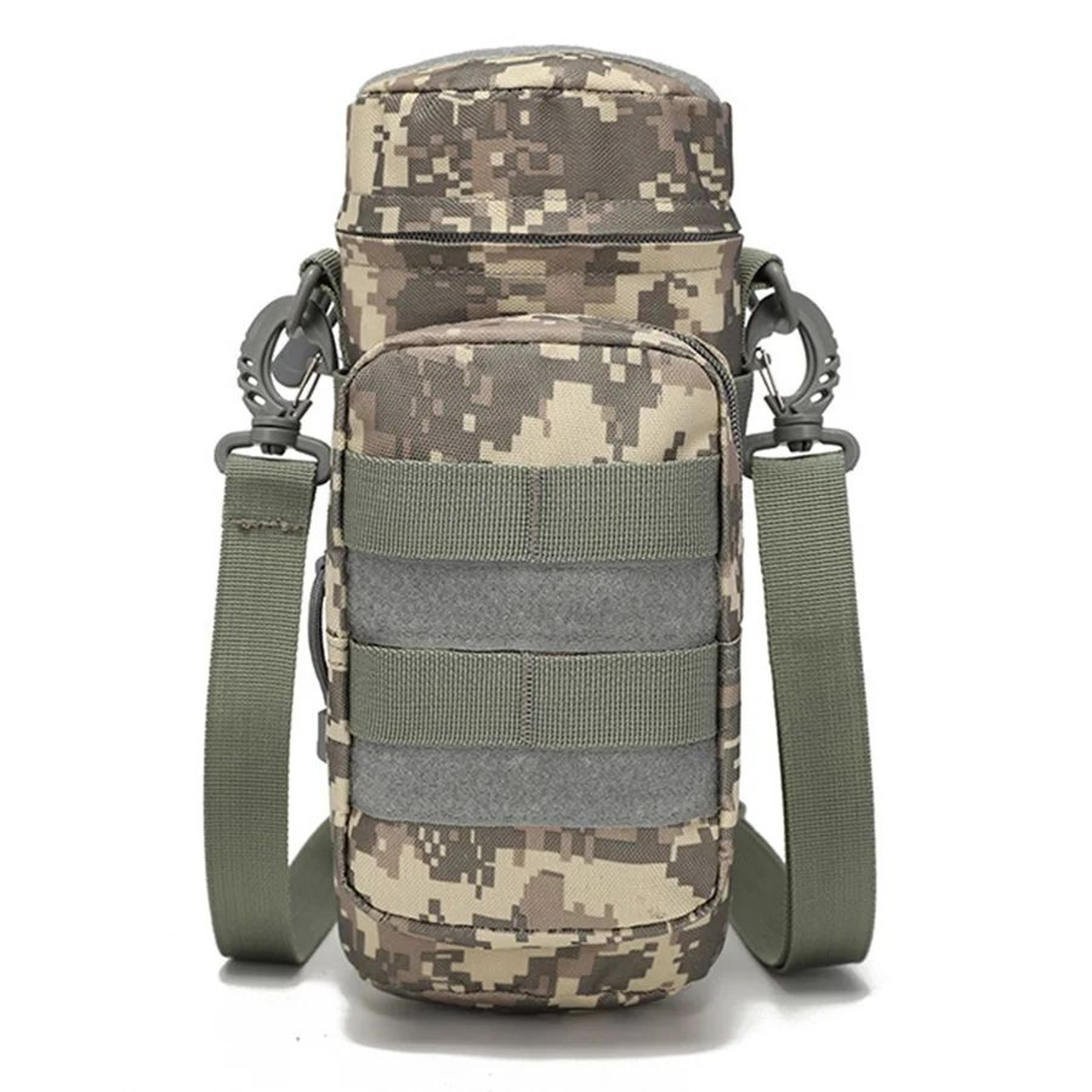 Multifunctional Water Bottle Shoulder Bag  Outdoor Hanging Hydration Bag For Camping Cycling  Sport 6