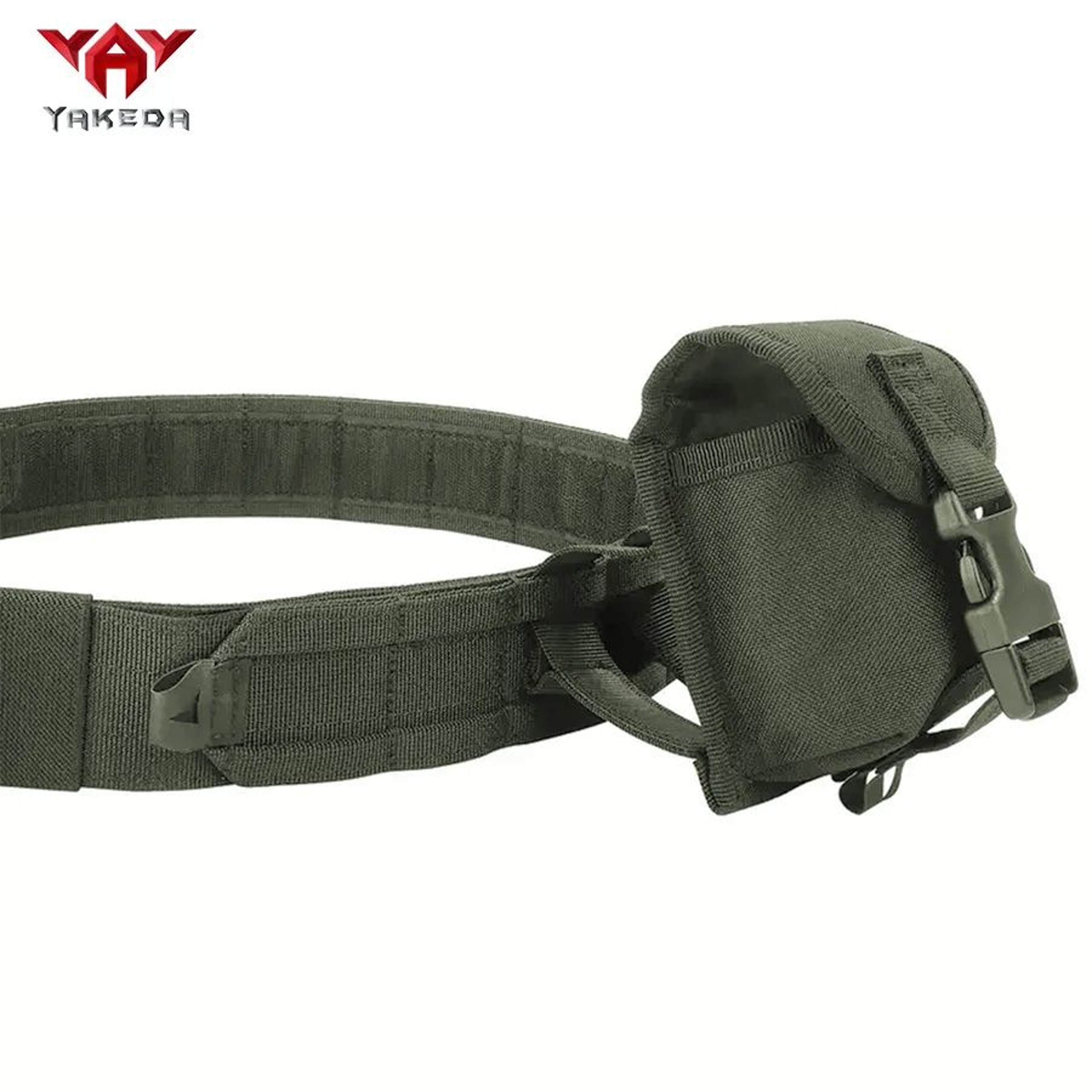 YAKEDA Tactical Training Belt Set  Adjustable Detachable 8Piece Outdoor Patrol Gear 4