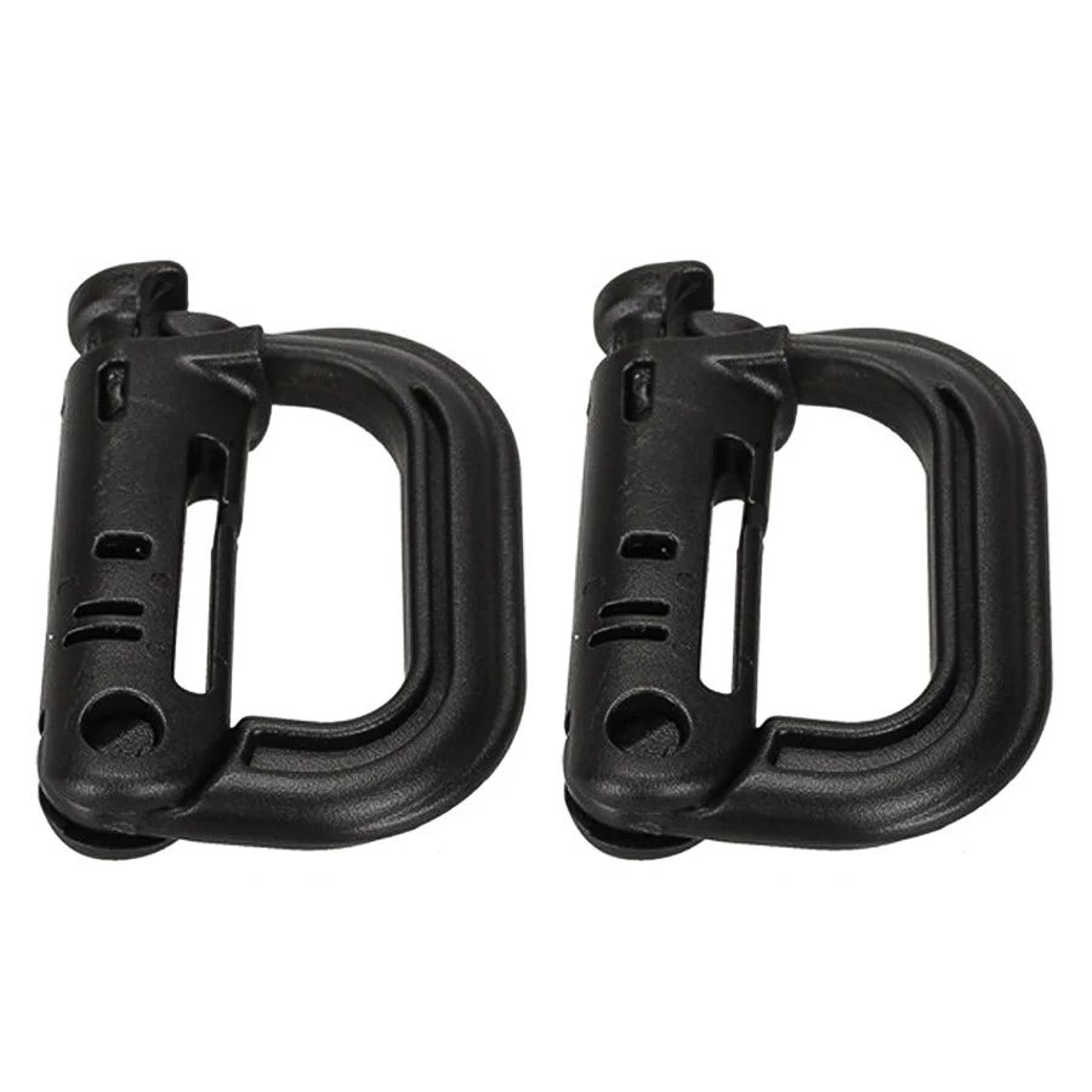 HeavyDuty Mountaineering DType Buckle  Outdoor Climbing Hiking  Camping Gear Clip 8