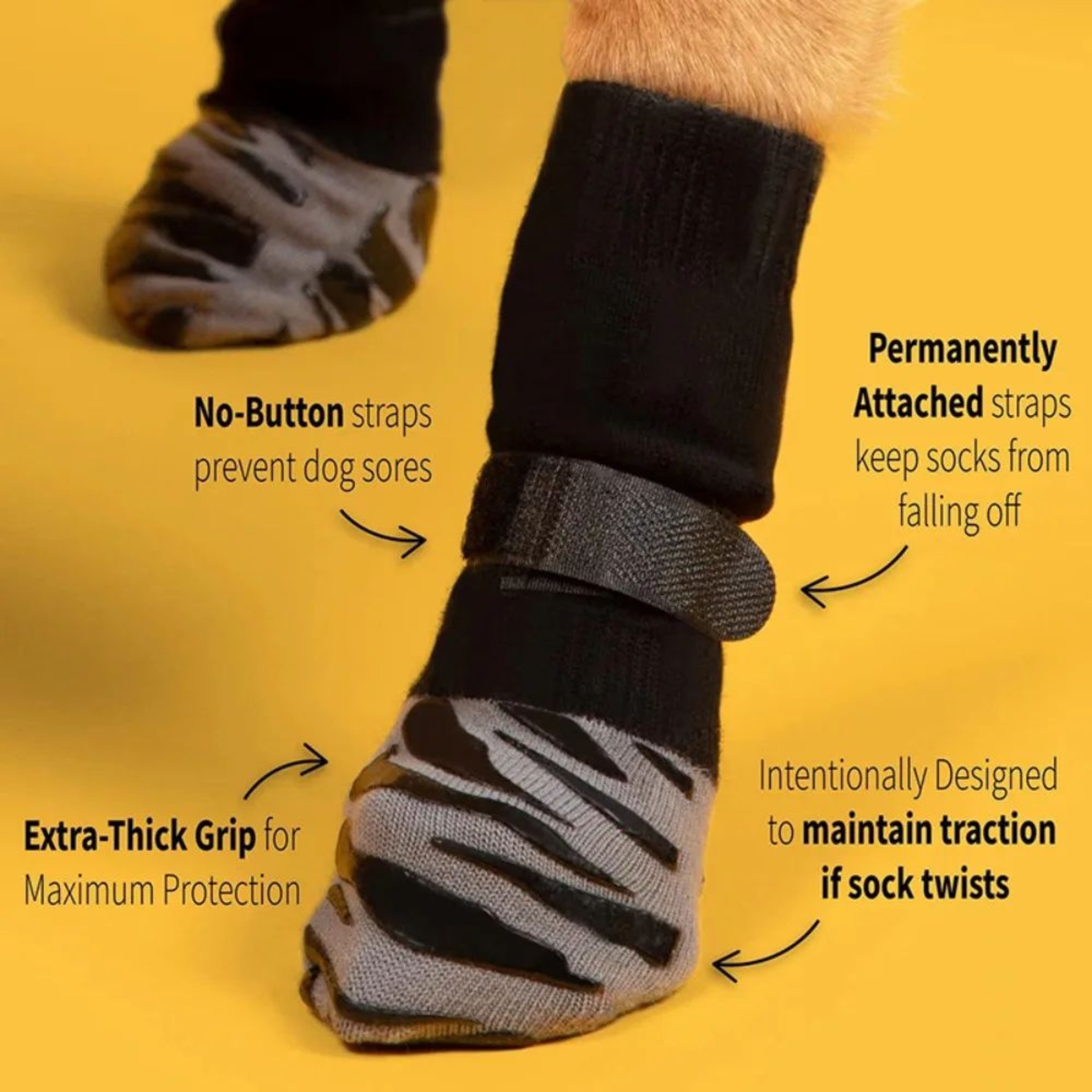 Breathable NonSlip Dog Socks  Waterproof AntiShedding Paw Shoes For Medium  Large Dogs 1