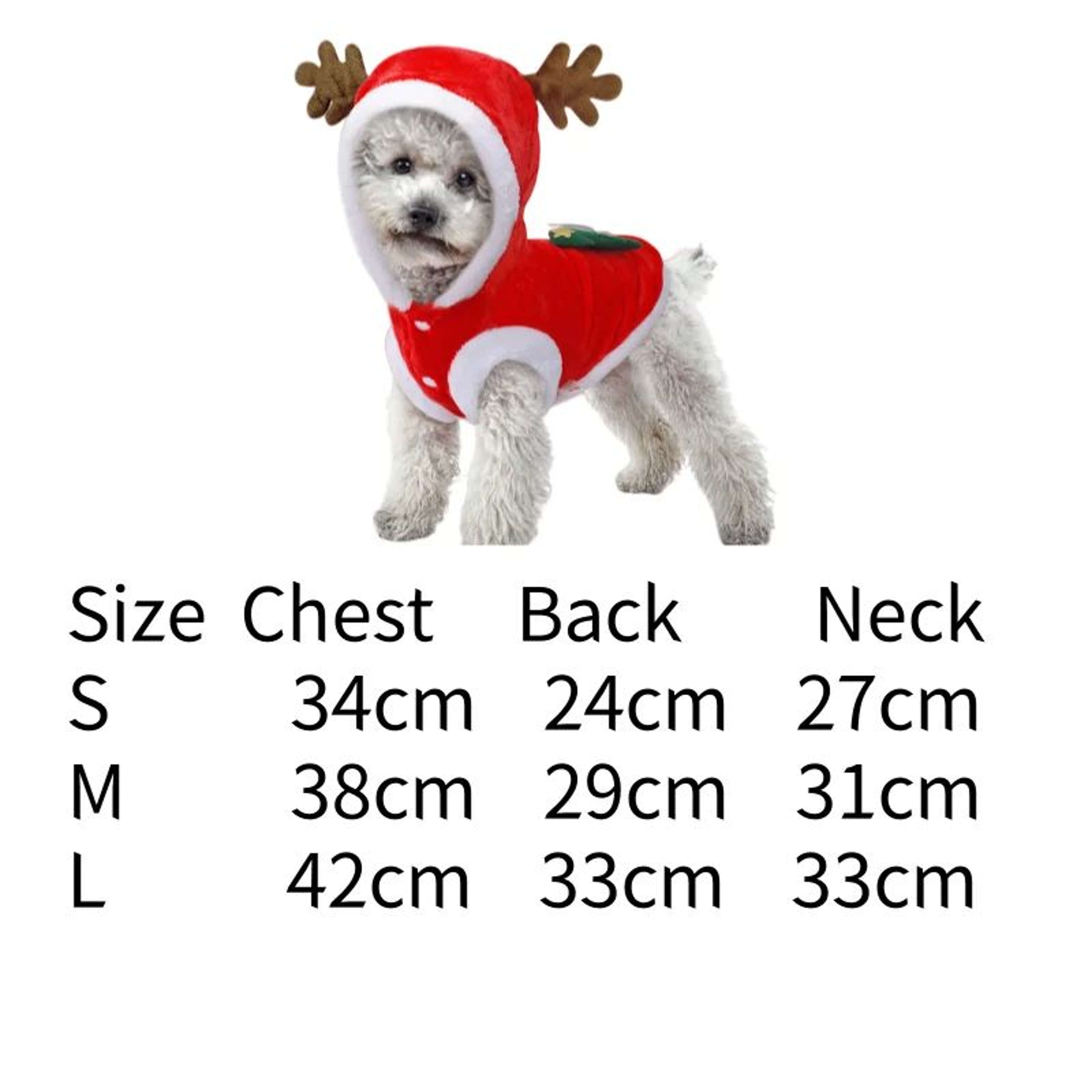 Winter Warm Festive Pet Clothes  Flannel Dog  Cat Christmas Outfit With Deer  Tree Design 6