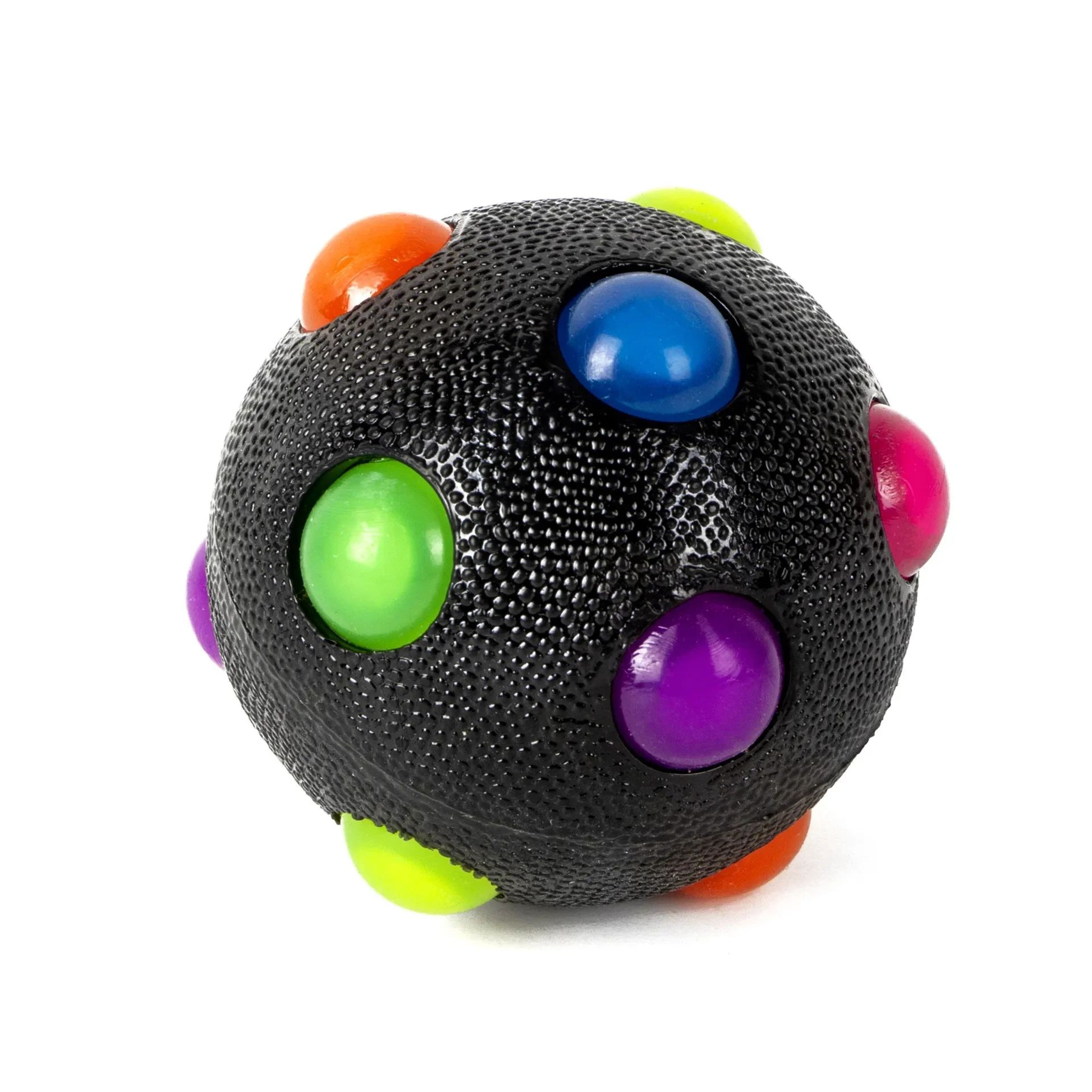 LED Glowing Dog Toy Ball  Flashing Elastic LightUp Ball For Puppies Small Dogs  Cats 4