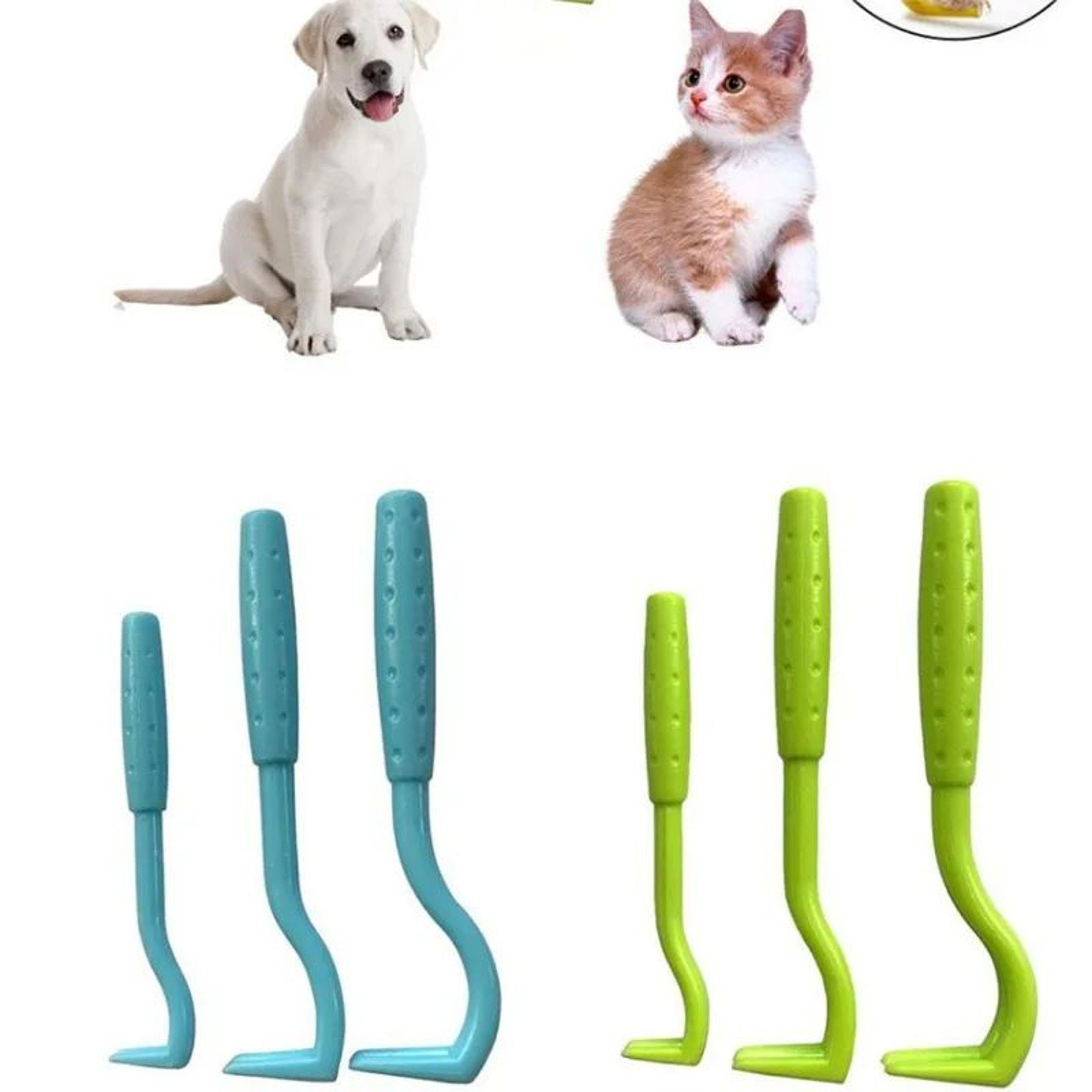 Pet Tick  Flea Removal Kit  EasytoUse Hook Extractor  Tweezers Pliers For Dogs  Cats 8