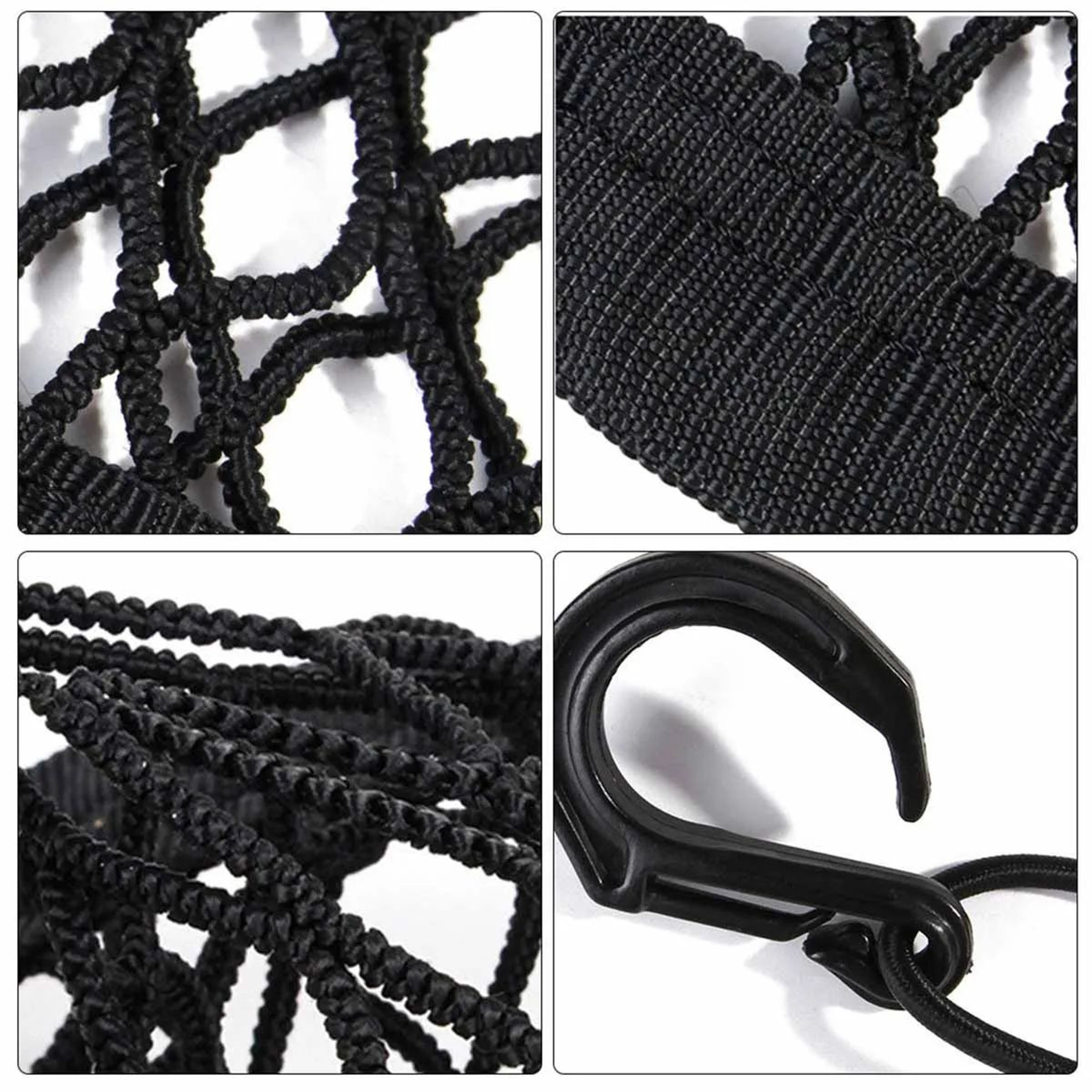 Dog Car Barrier Net For Rear Seat  Elastic Safety Fence  DoubleLayer Storage Organizer 5