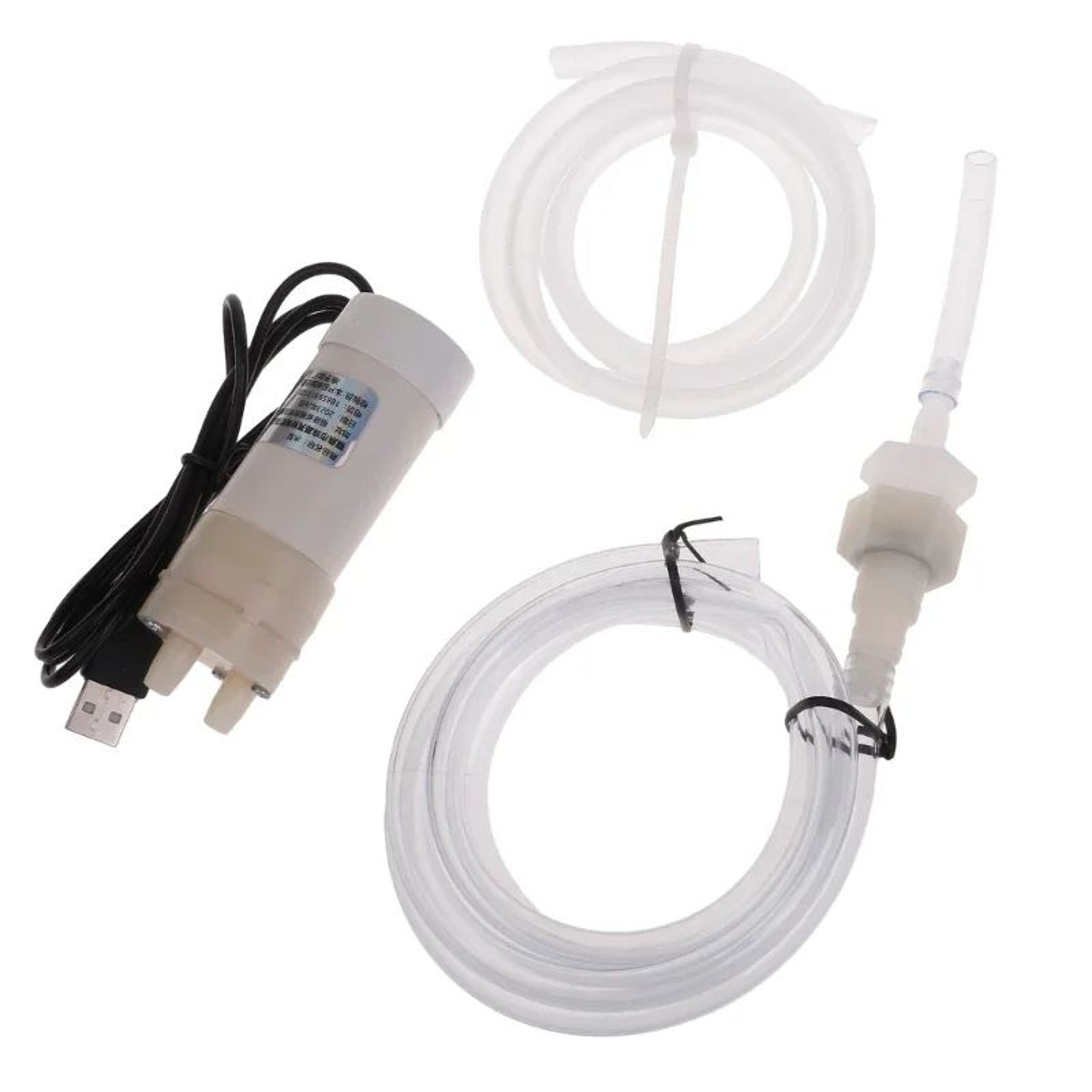 Electric Fish Tank Water Changer  USB Mini Vacuum Pump With Strong Suction  Drainer 5