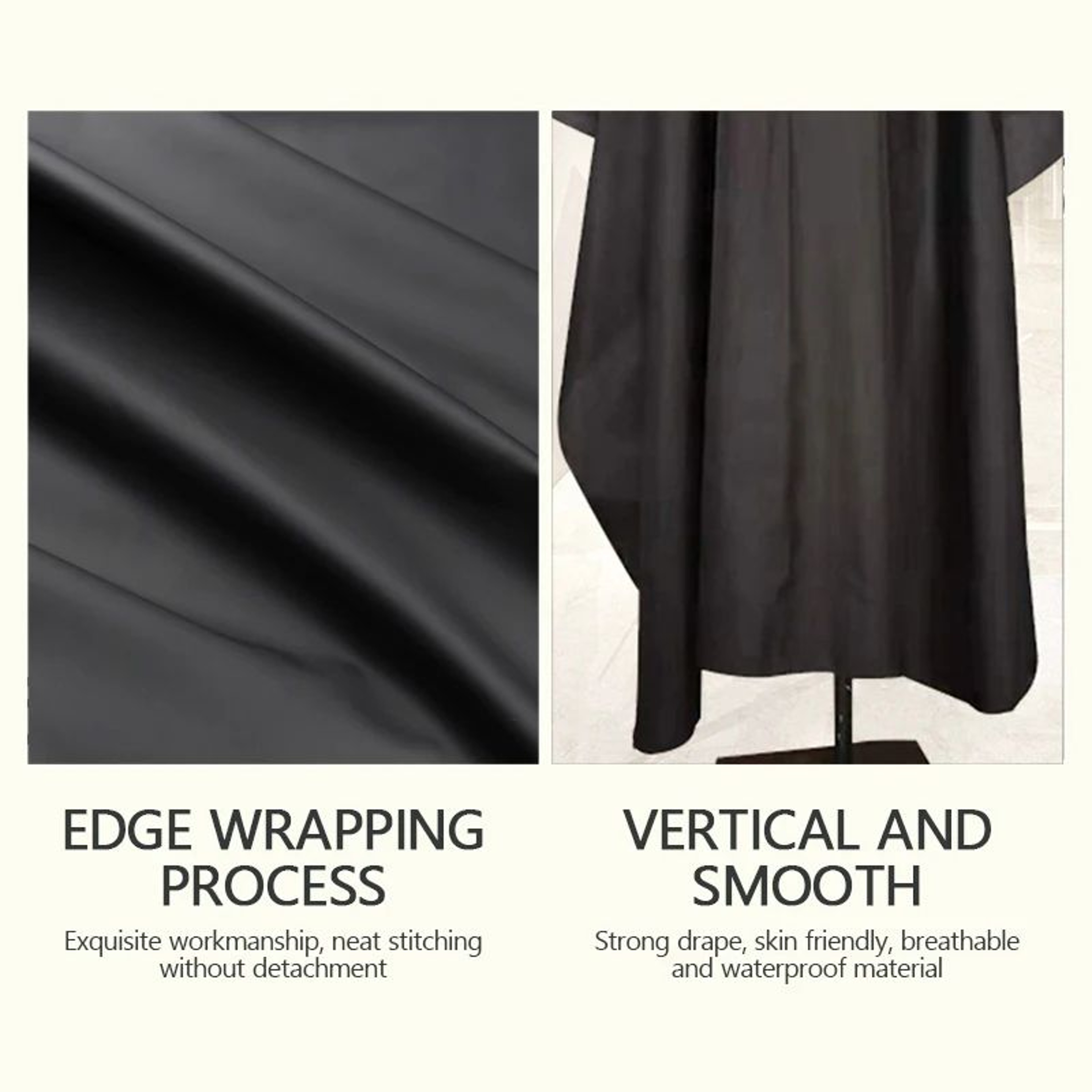 Barbershop Hair Cutting Cape  Silicone Neck Salon Hairdressing Gown Apron For Barber  Home Haircuts 1