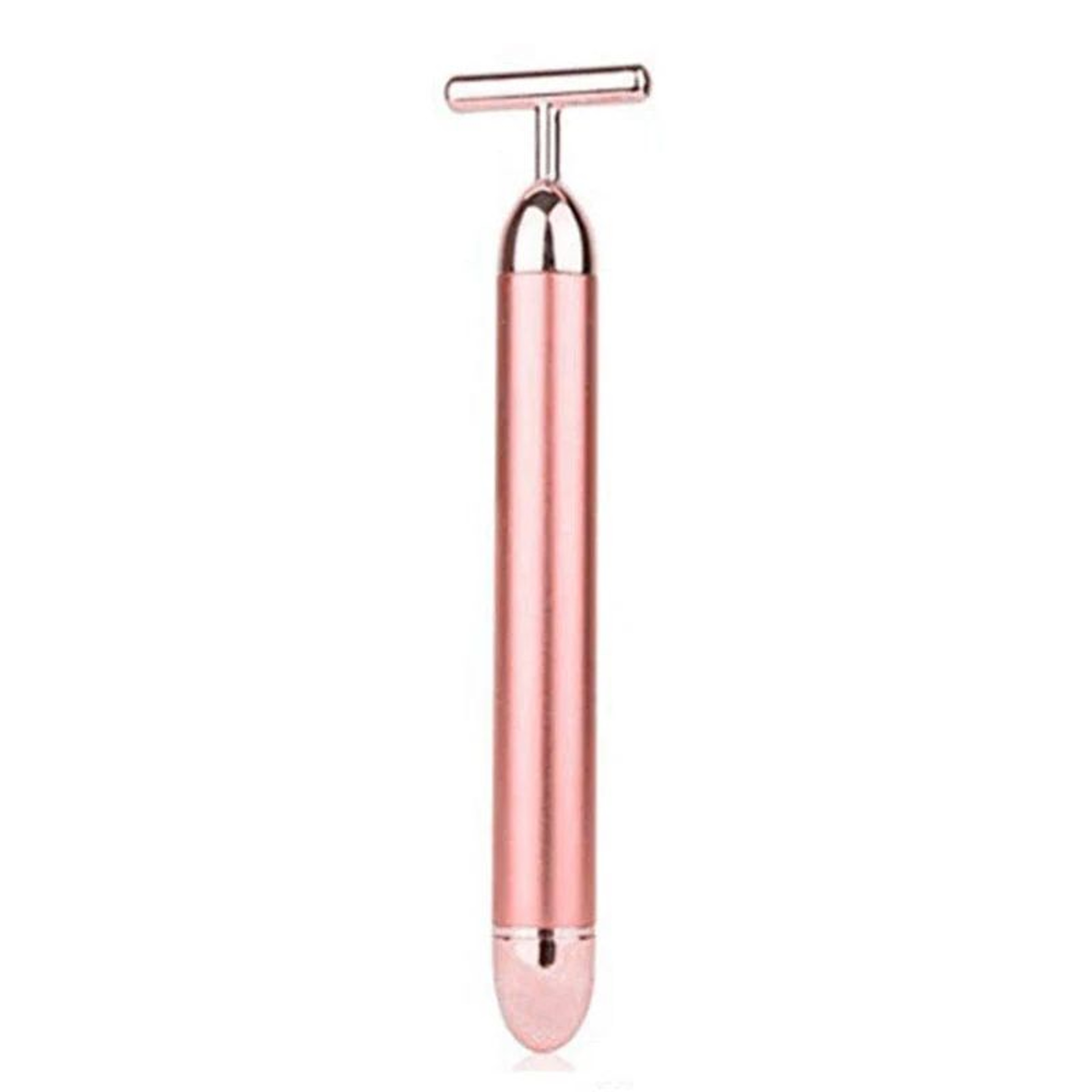 24K Gold Electric Face Massager Vibrating Rose Quartz 3D Roller For Lifting Sculpting  Glow  Gua Sh 12