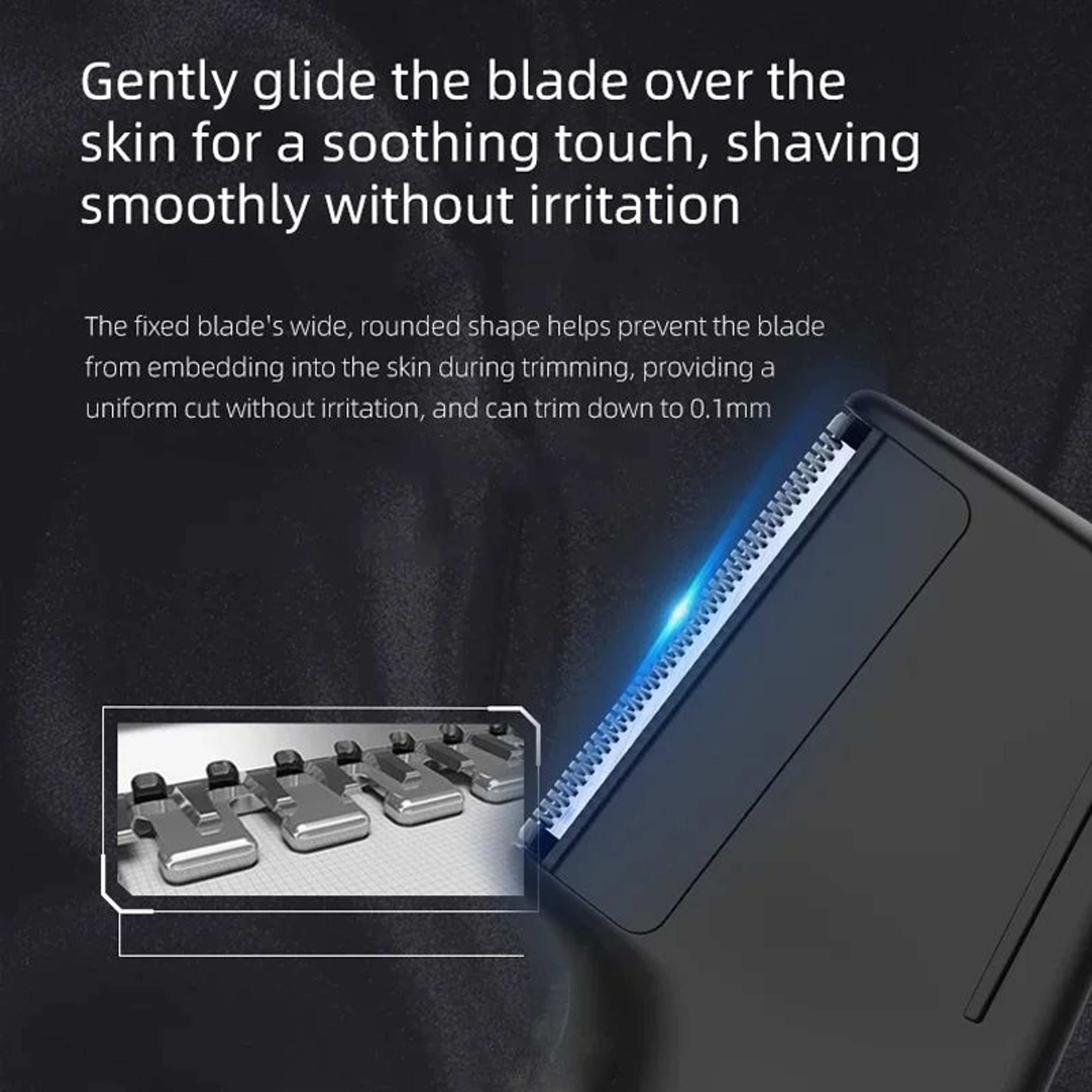 RESUXI T3 3in1 Mens Body Groomer  Waterproof Electric Shaver For Full Body  Pubic Hair Portable Tri 3