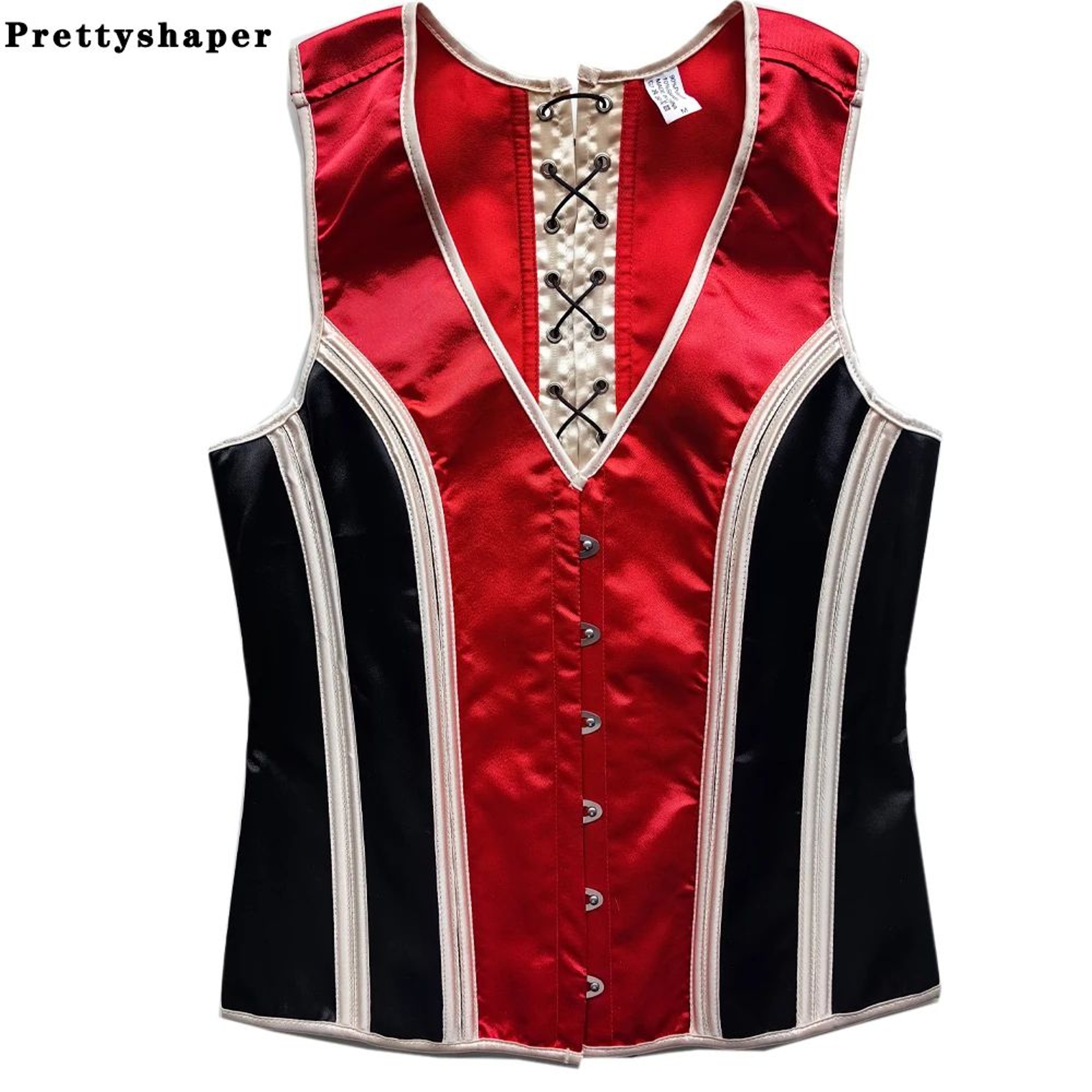 Mens Boned Corset Vest Body Shaper  Flat Stomach Waist Girdle For Abdominal Slimming  PushUp Suppor 4