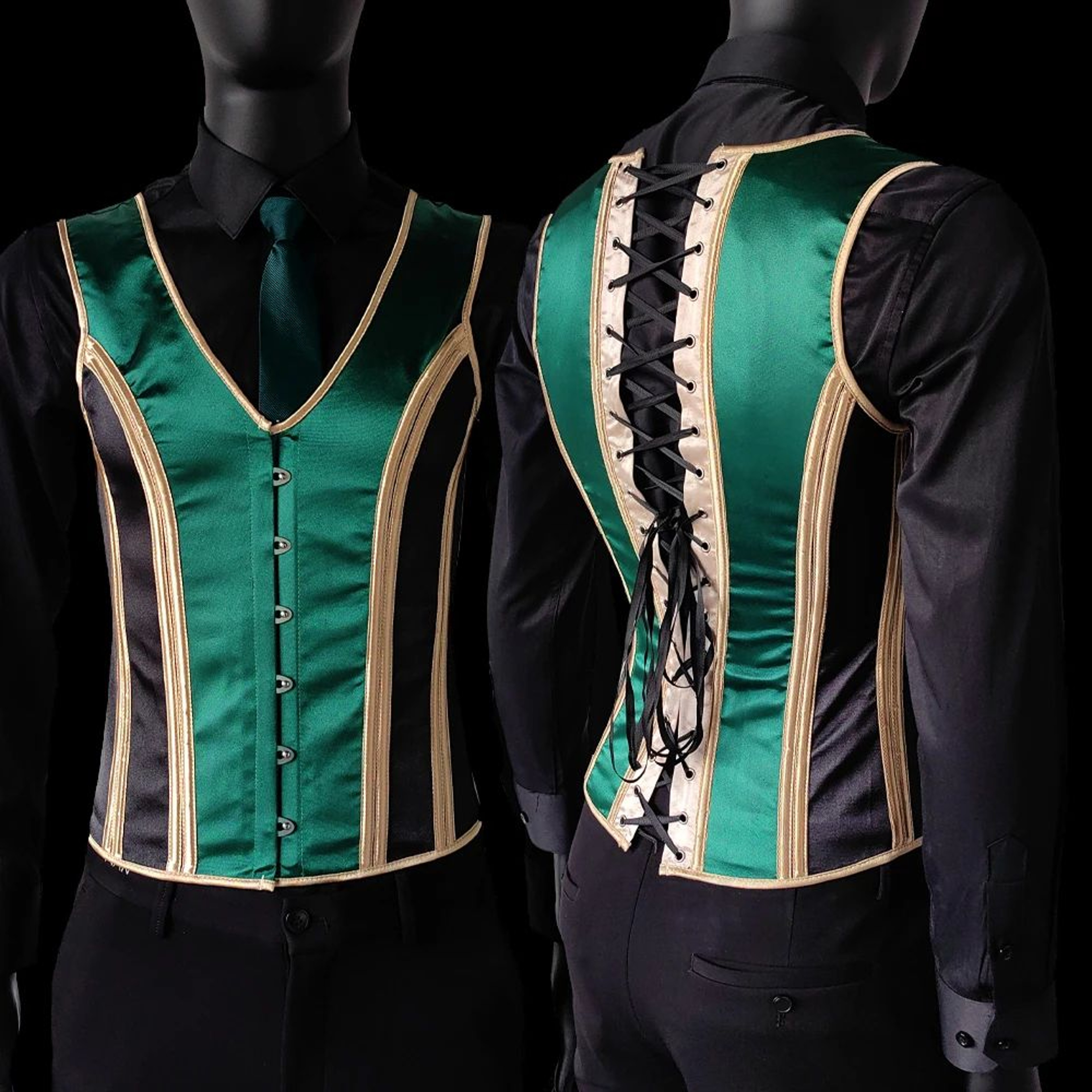 Mens Boned Corset Vest Body Shaper  Flat Stomach Waist Girdle For Abdominal Slimming  PushUp Suppor 23